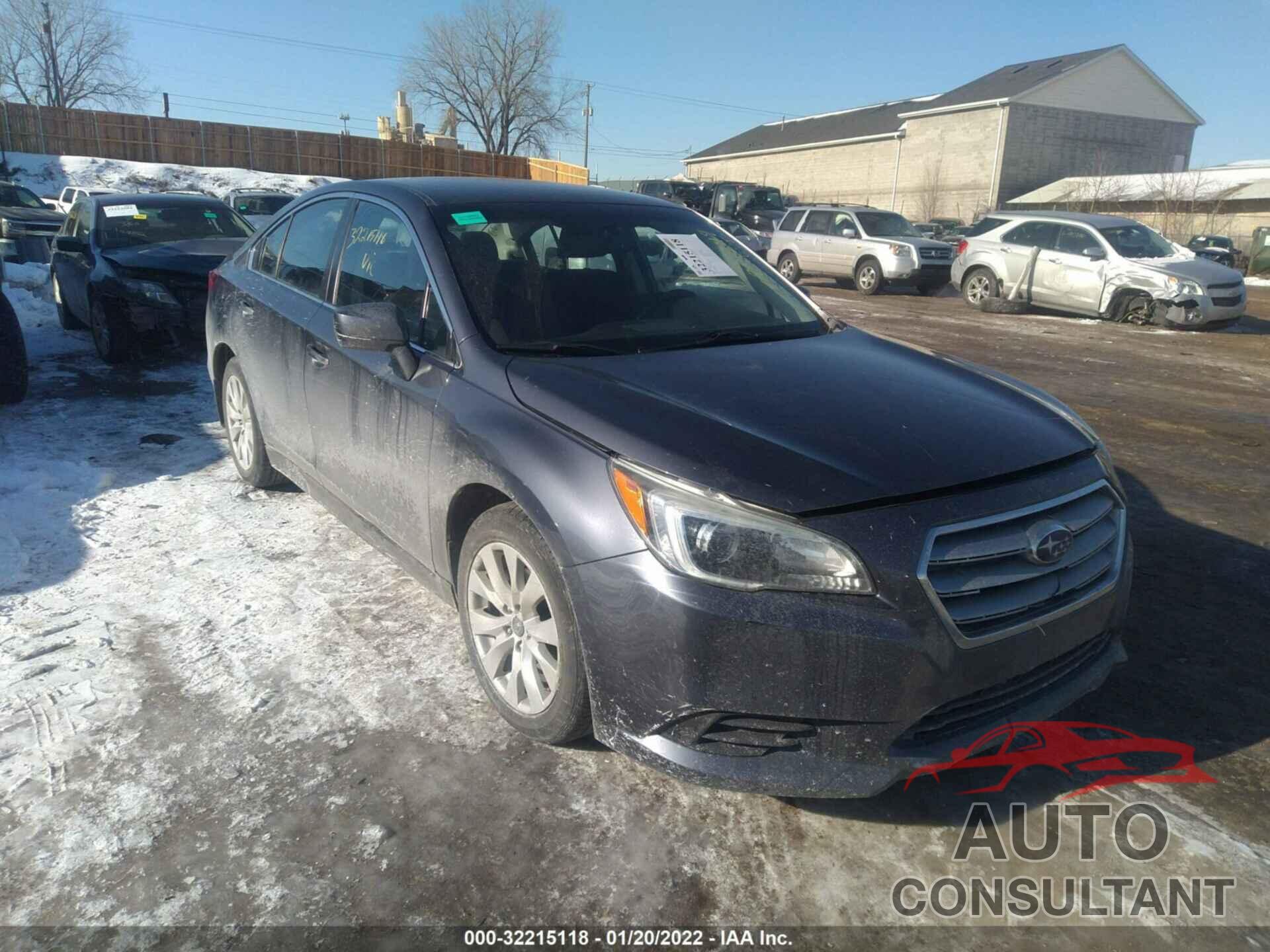 SUBARU LEGACY 2016 - 4S3BNBC65G3047605