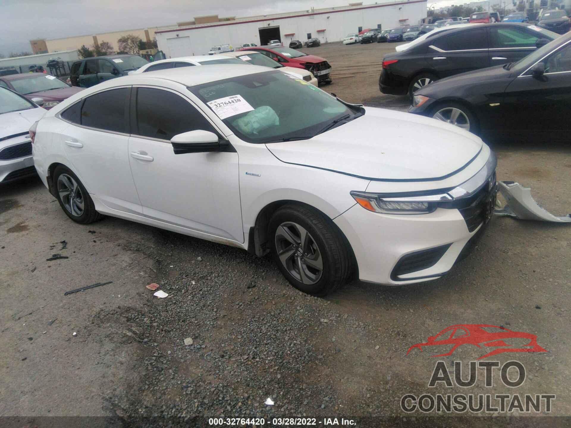 HONDA INSIGHT 2020 - 19XZE4F5XLE005530