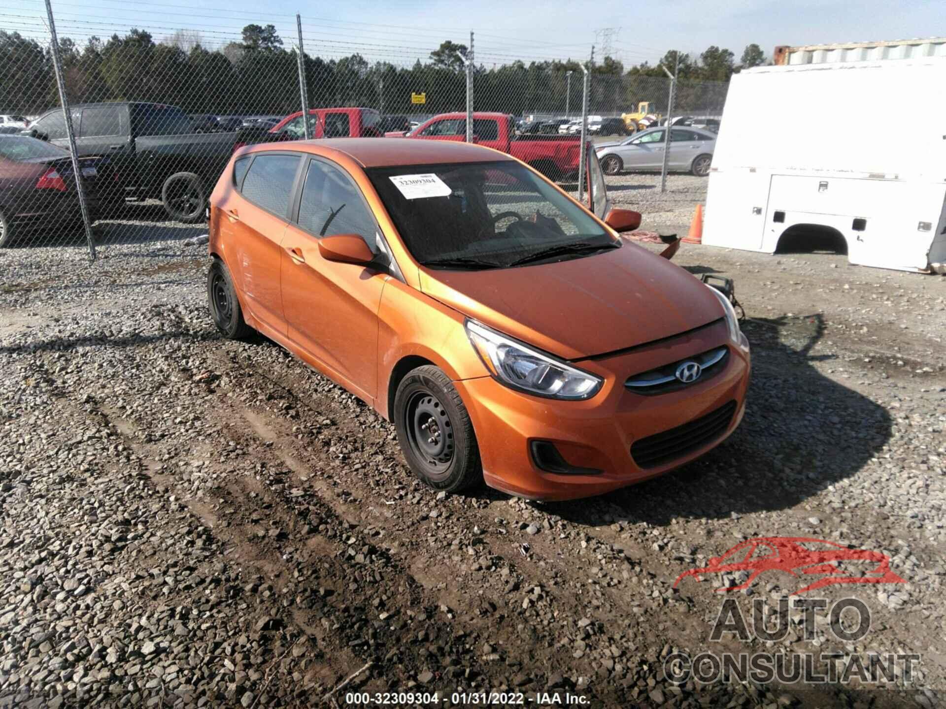 HYUNDAI ACCENT 2016 - KMHCT5AE2GU278506