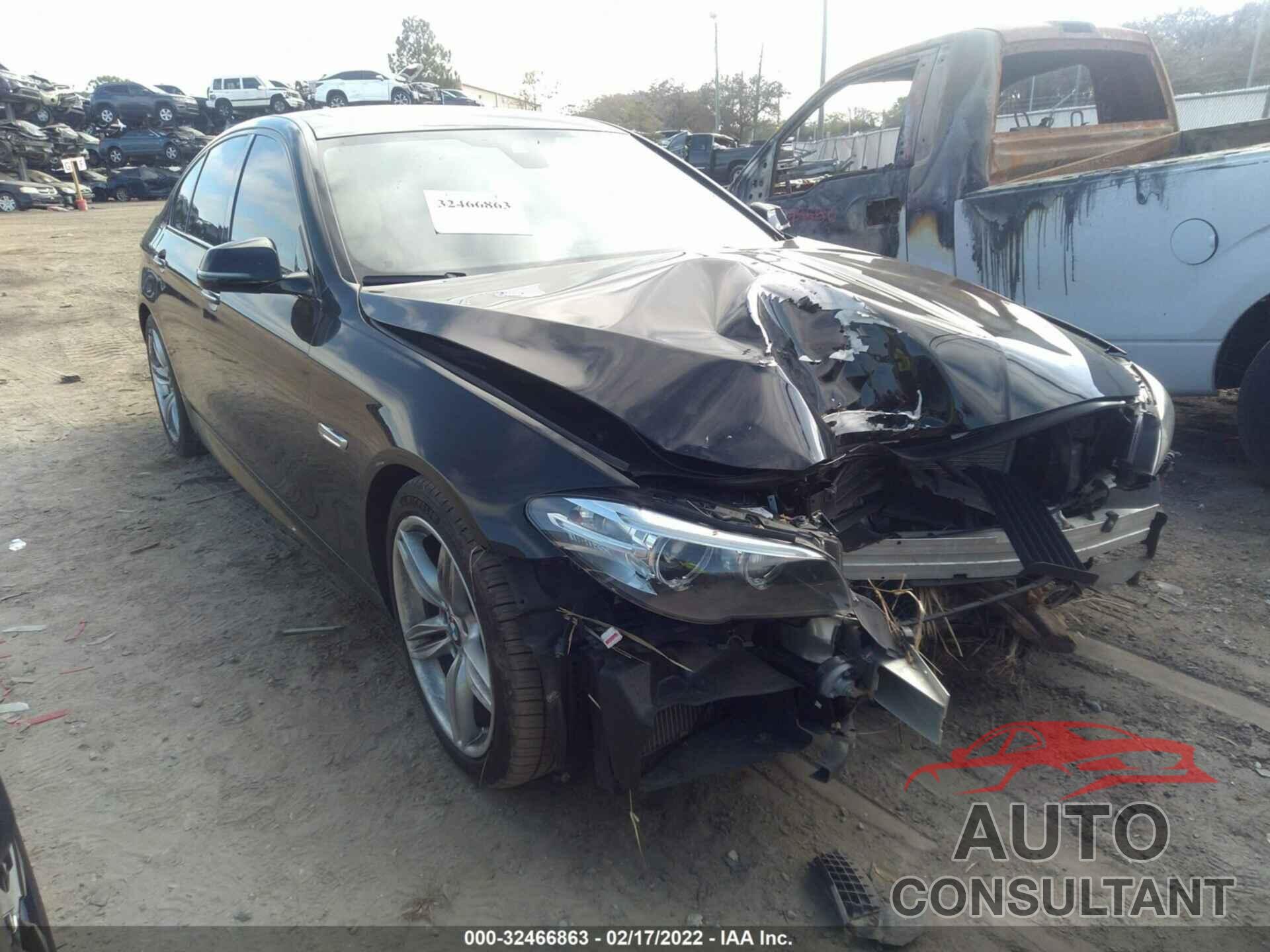 BMW 5 SERIES 2016 - WBA5B1C55GG554372