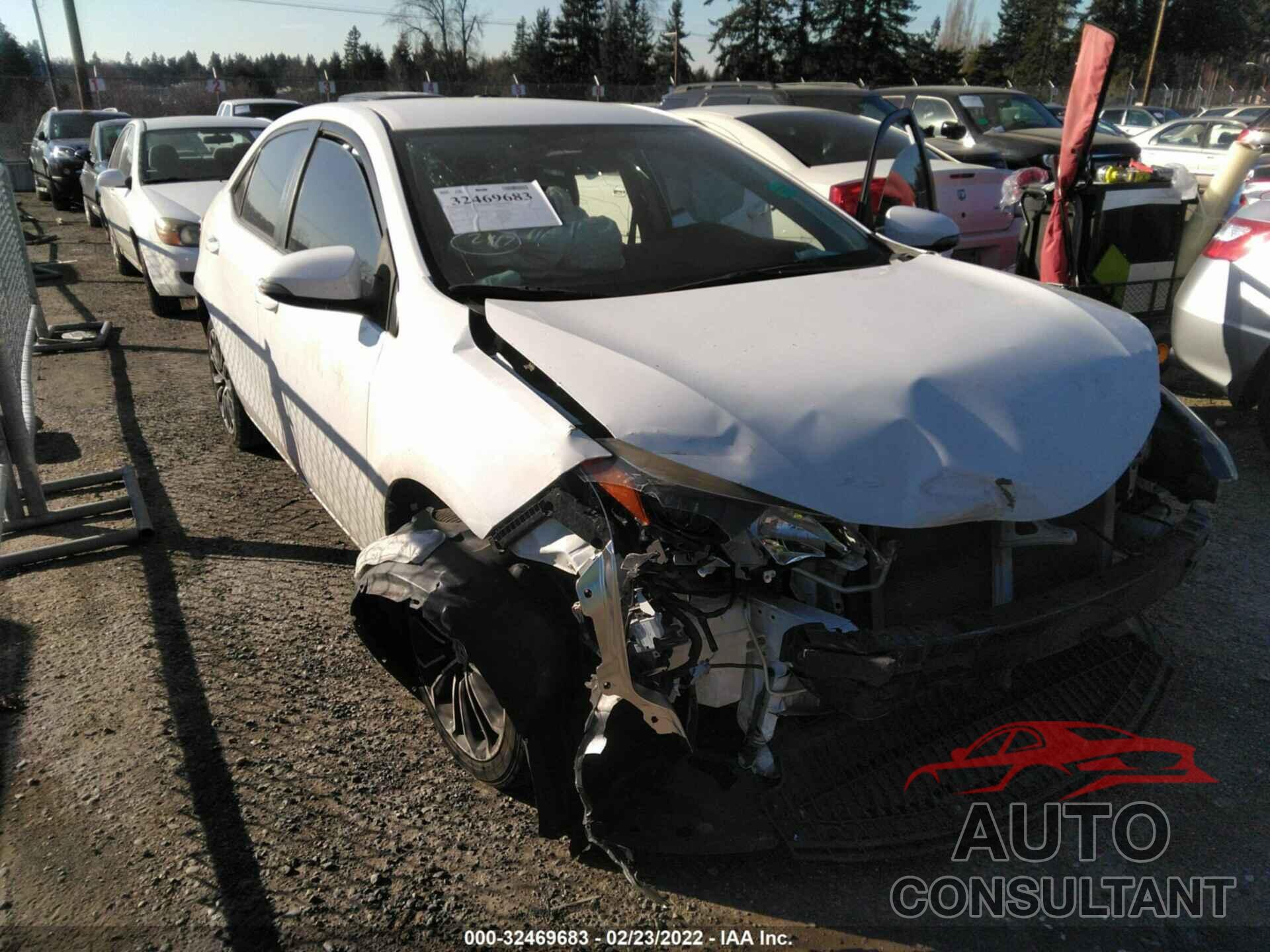 TOYOTA COROLLA 2016 - 2T1BURHE2GC618065