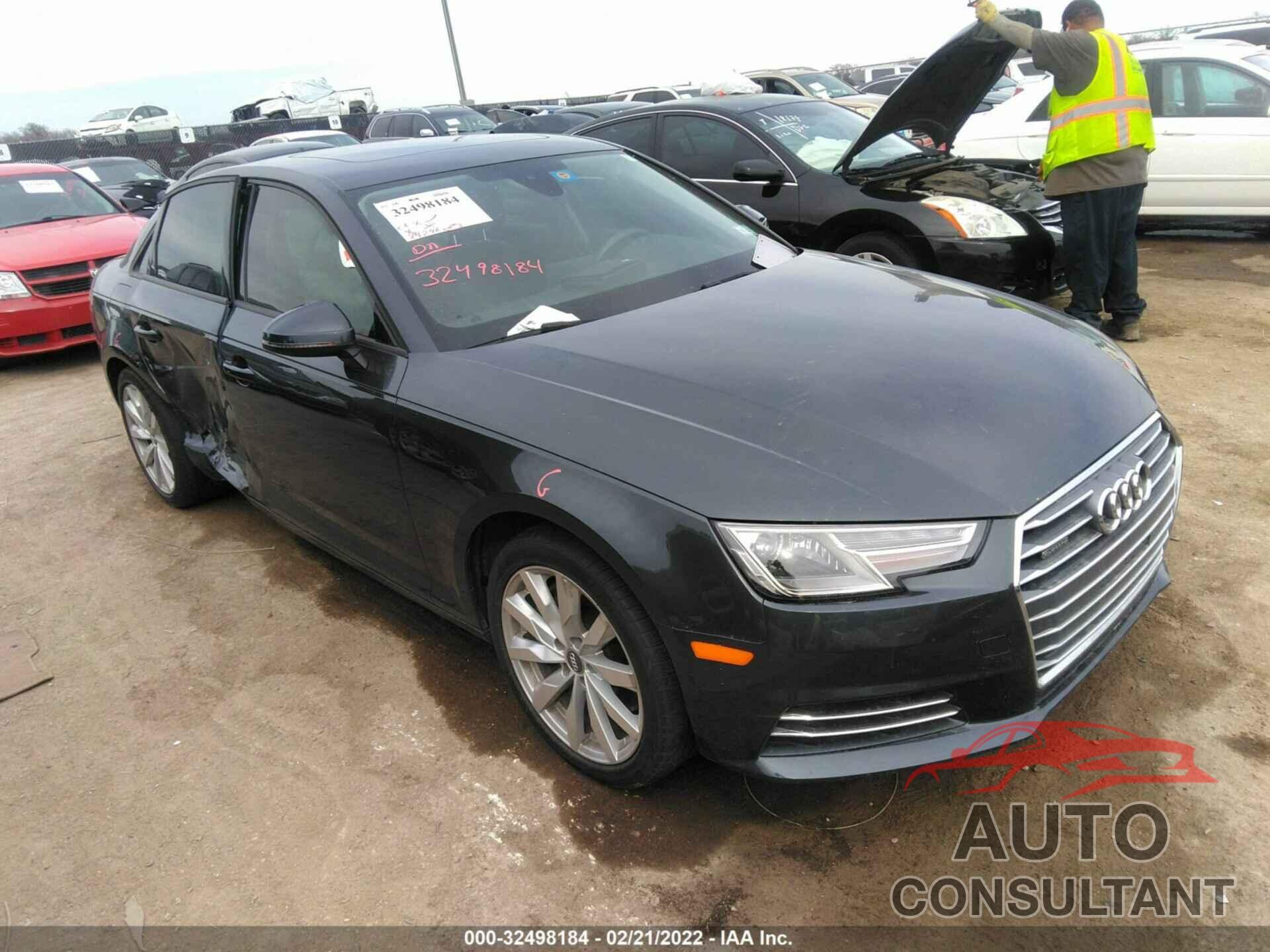 AUDI A4 2017 - WAUANAF43HN063014