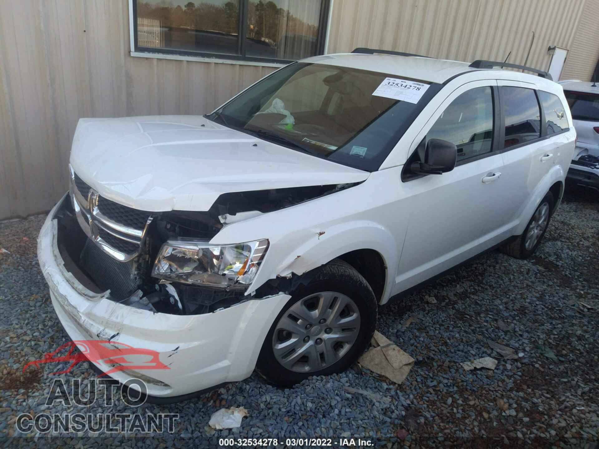 DODGE JOURNEY 2018 - 3C4PDCAB2JT384145