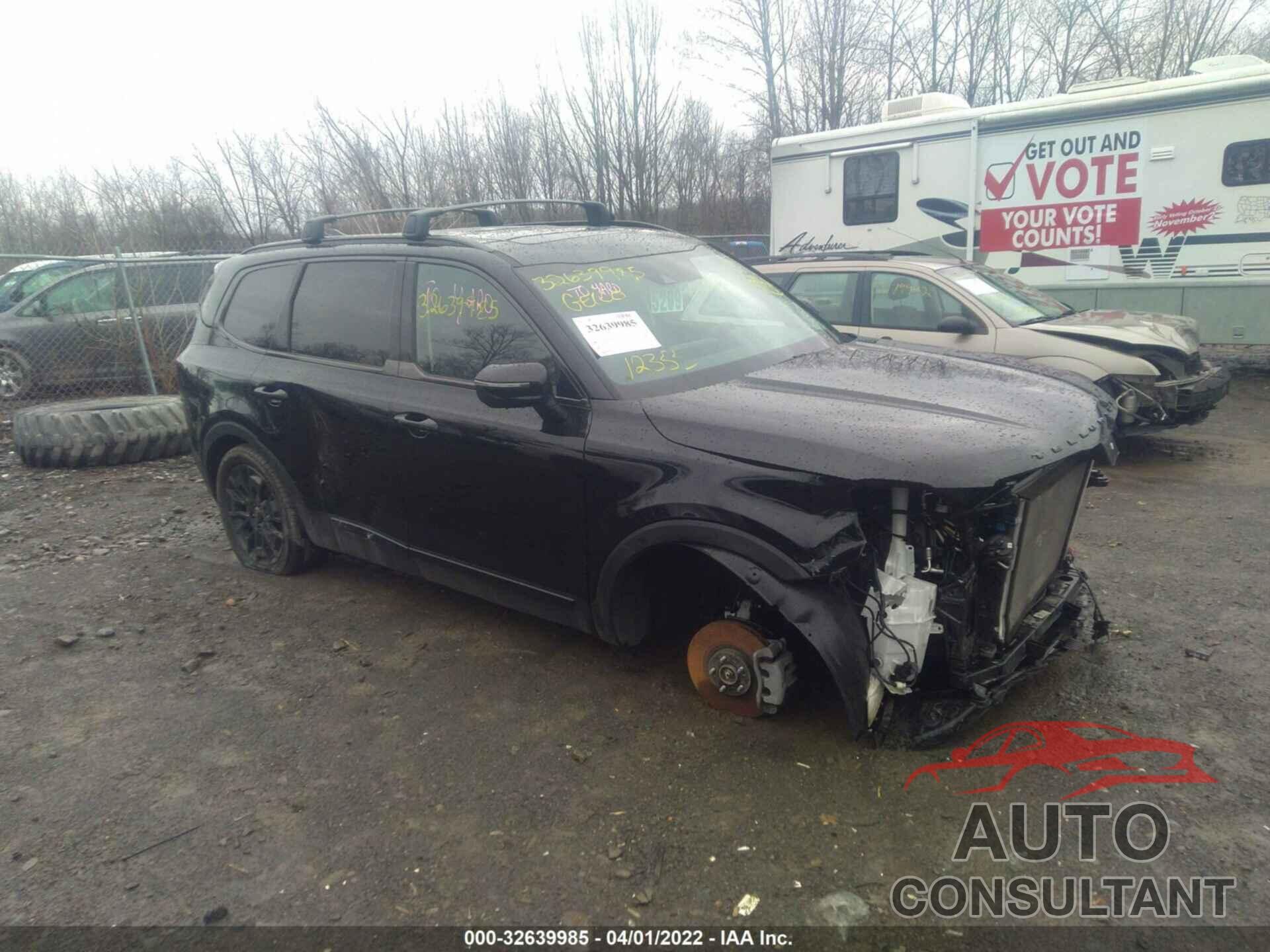 KIA TELLURIDE 2022 - 5XYP3DHC1NG225508