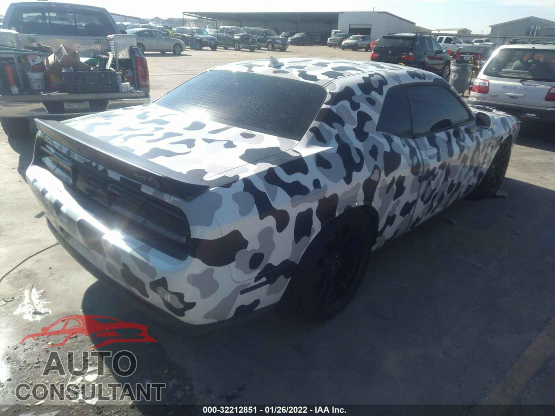 DODGE CHALLENGER 2017 - 2C3CDZC91HH597803