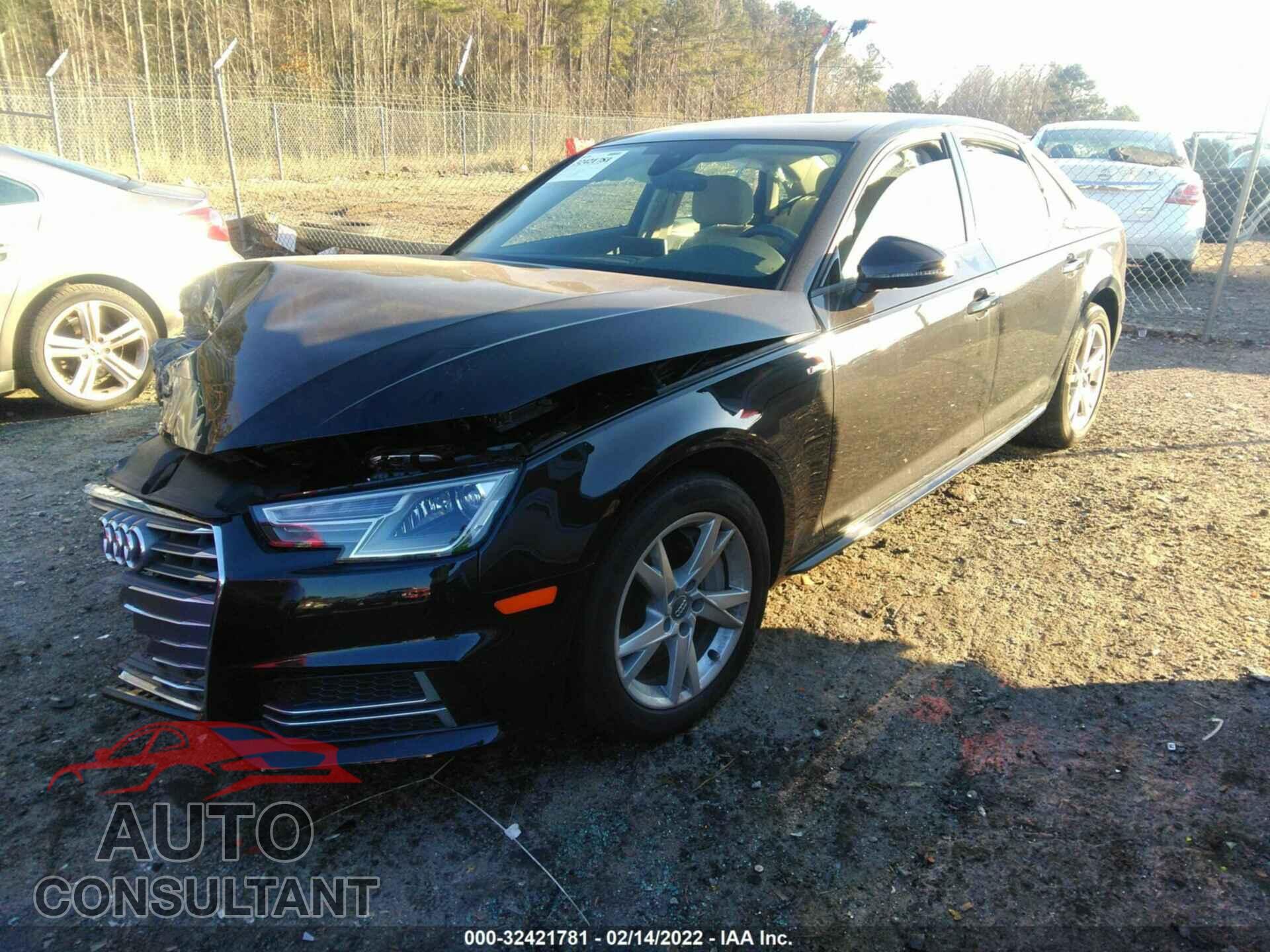 AUDI A4 2018 - WAUDNAF41JN019497