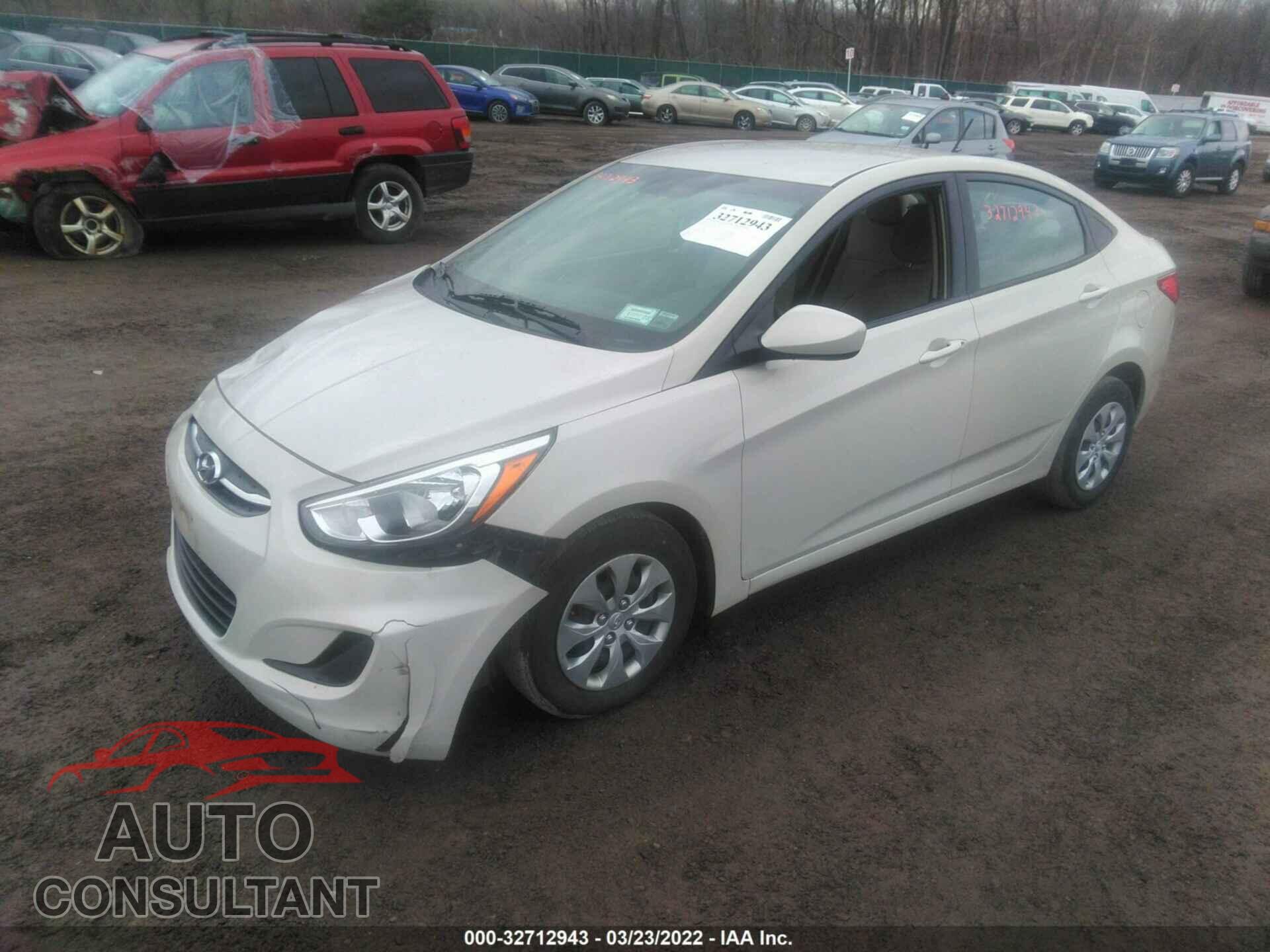 HYUNDAI ACCENT 2017 - KMHCT4AE4HU243011