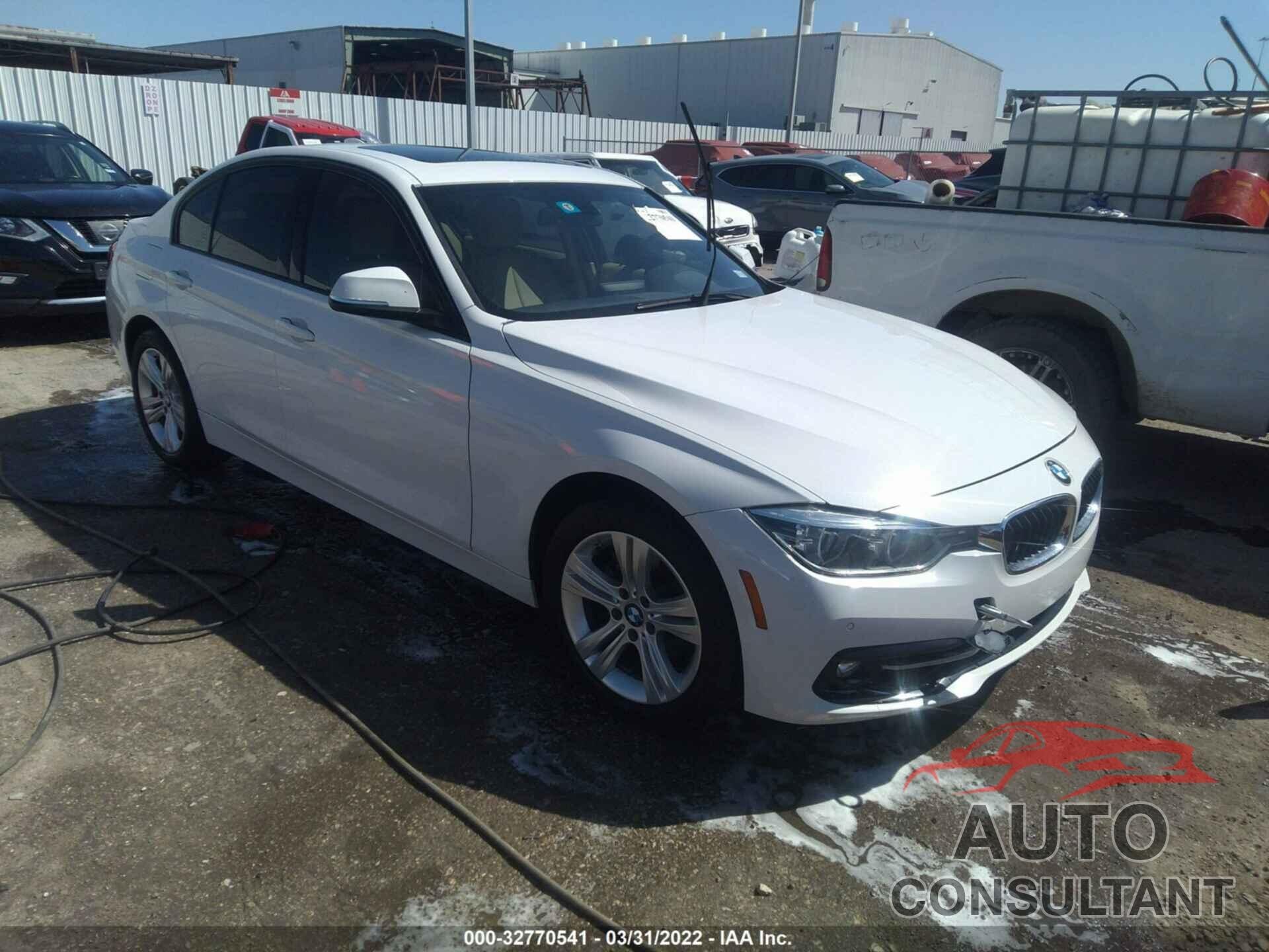 BMW 3 SERIES 2016 - WBA8E9G57GNT84833