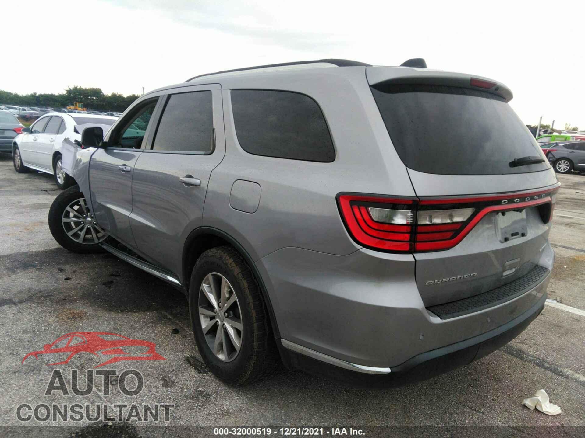 DODGE DURANGO 2016 - 1C4RDHDG3GC346408
