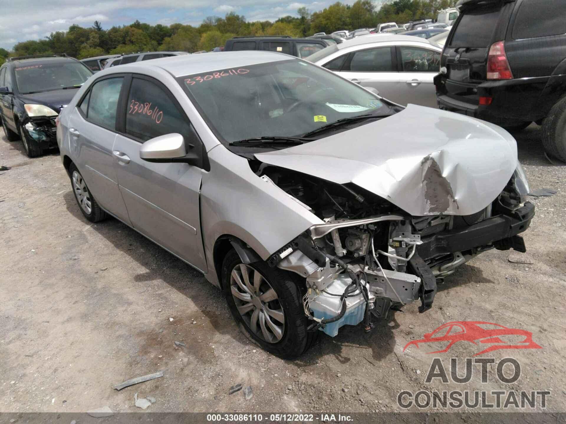 TOYOTA COROLLA 2016 - 2T1BURHE5GC517361