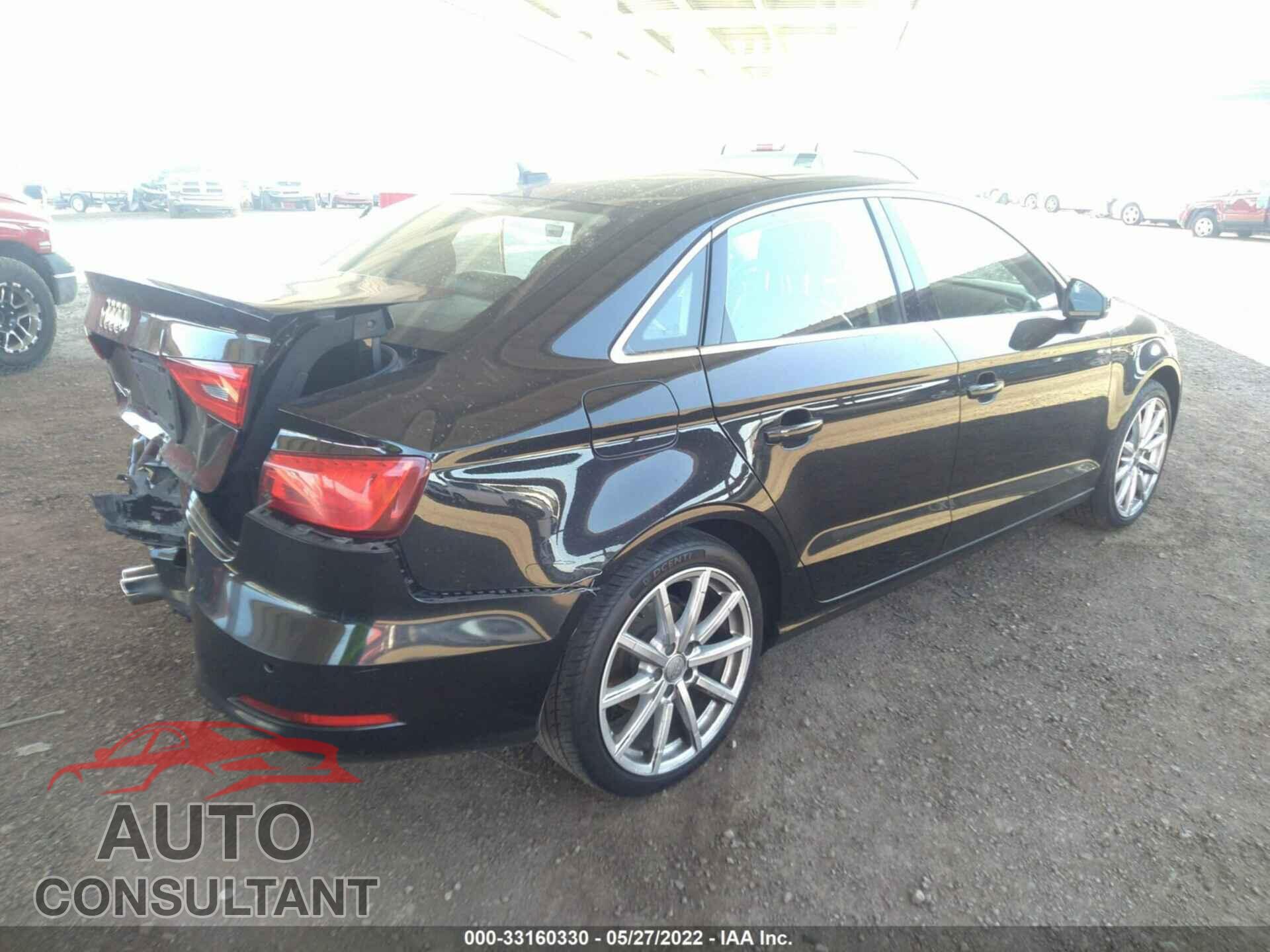 AUDI A3 2016 - WAUC7GFF7G1054006
