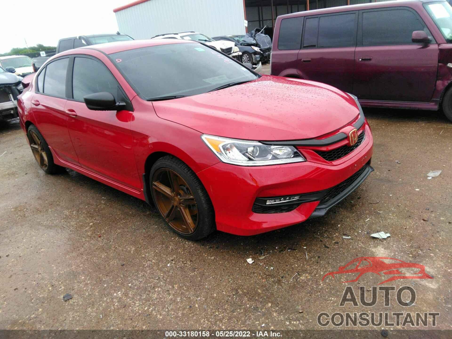 HONDA ACCORD SEDAN 2016 - 1HGCR2F51GA193248