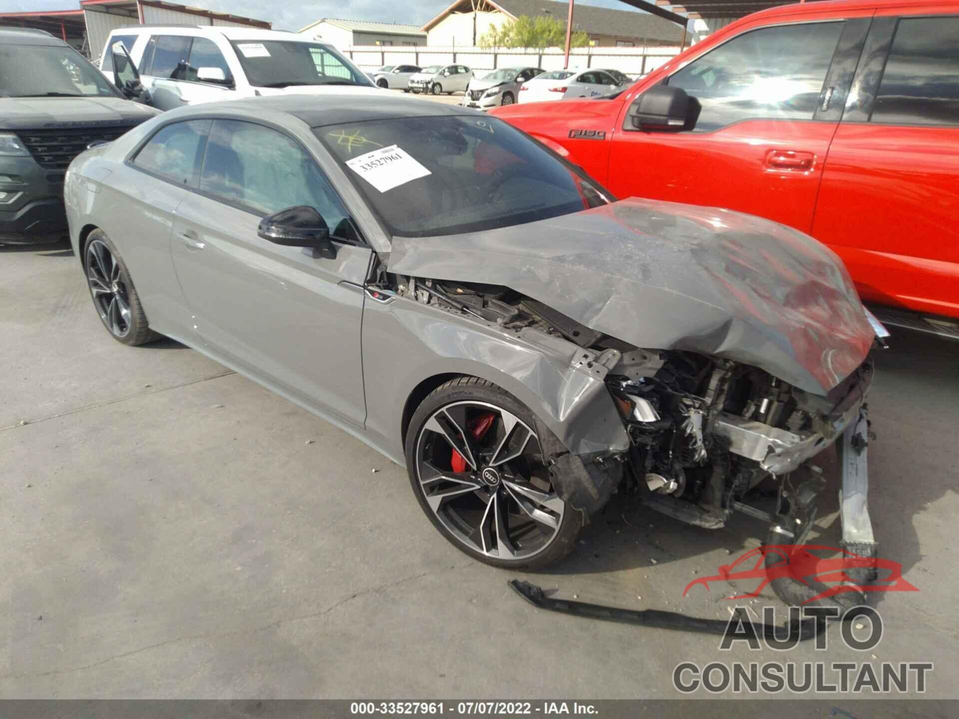 AUDI S5 COUPE 2021 - WAUP4AF51MA028981