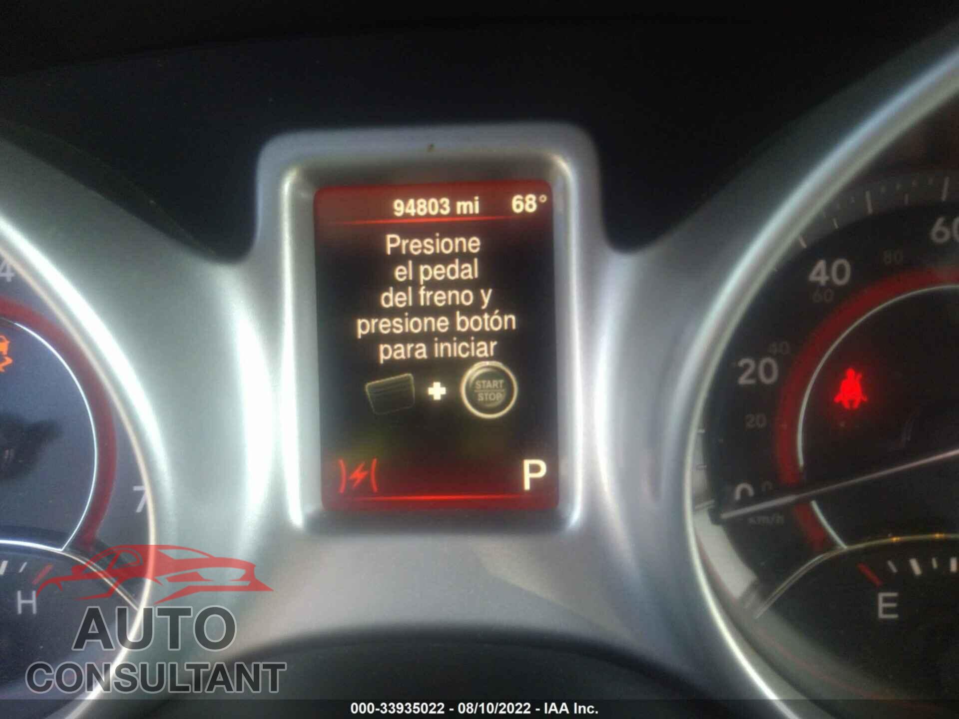 DODGE JOURNEY 2016 - 3C4PDCABXGT223034