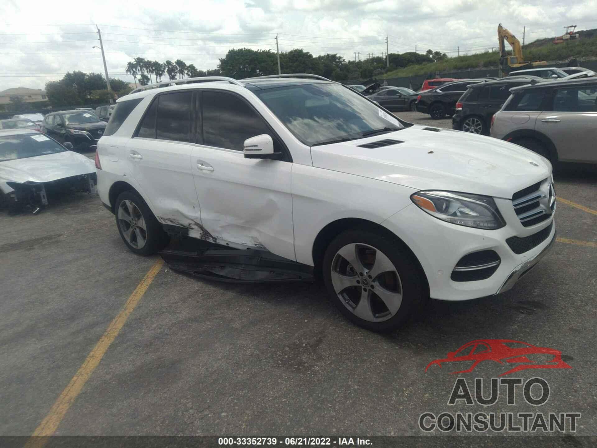 MERCEDES-BENZ GLE 2018 - 4JGDA5JB9JB109652