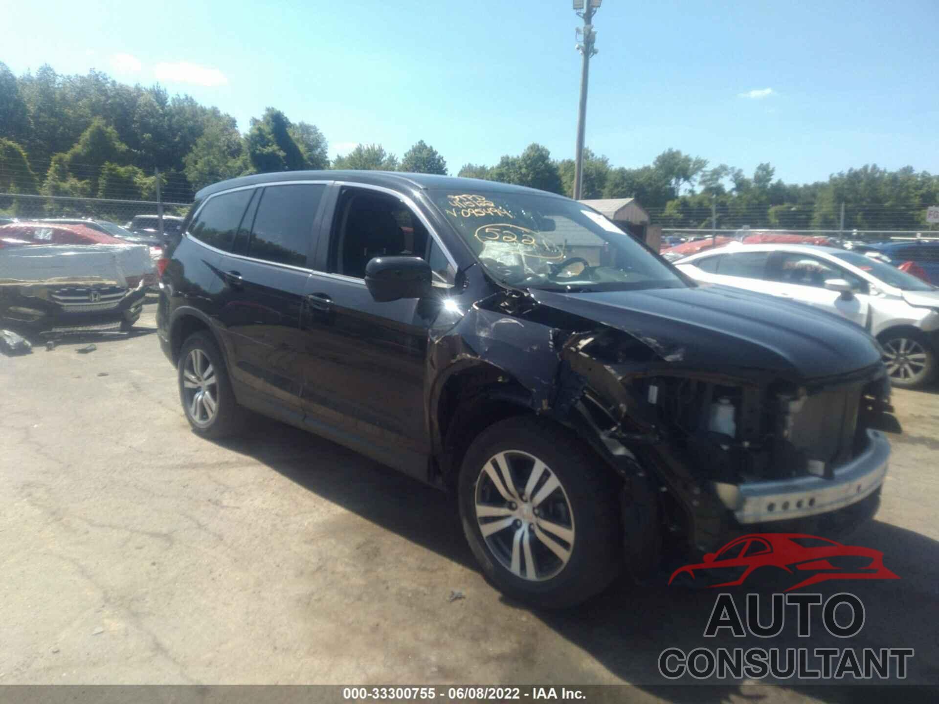 HONDA PILOT 2017 - 5FNYF6H55HB095494