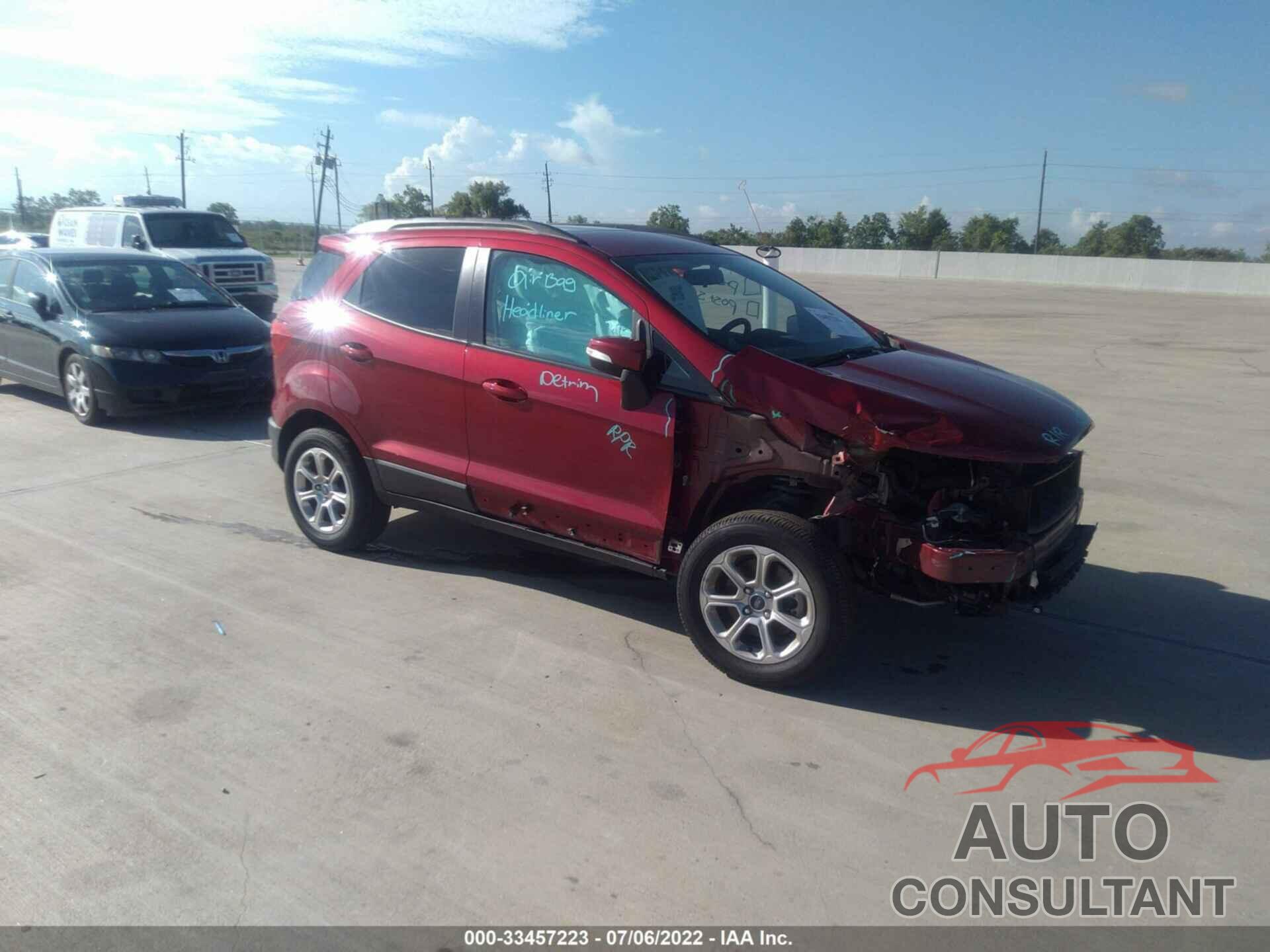 FORD ECOSPORT 2020 - MAJ3S2GE3LC343138