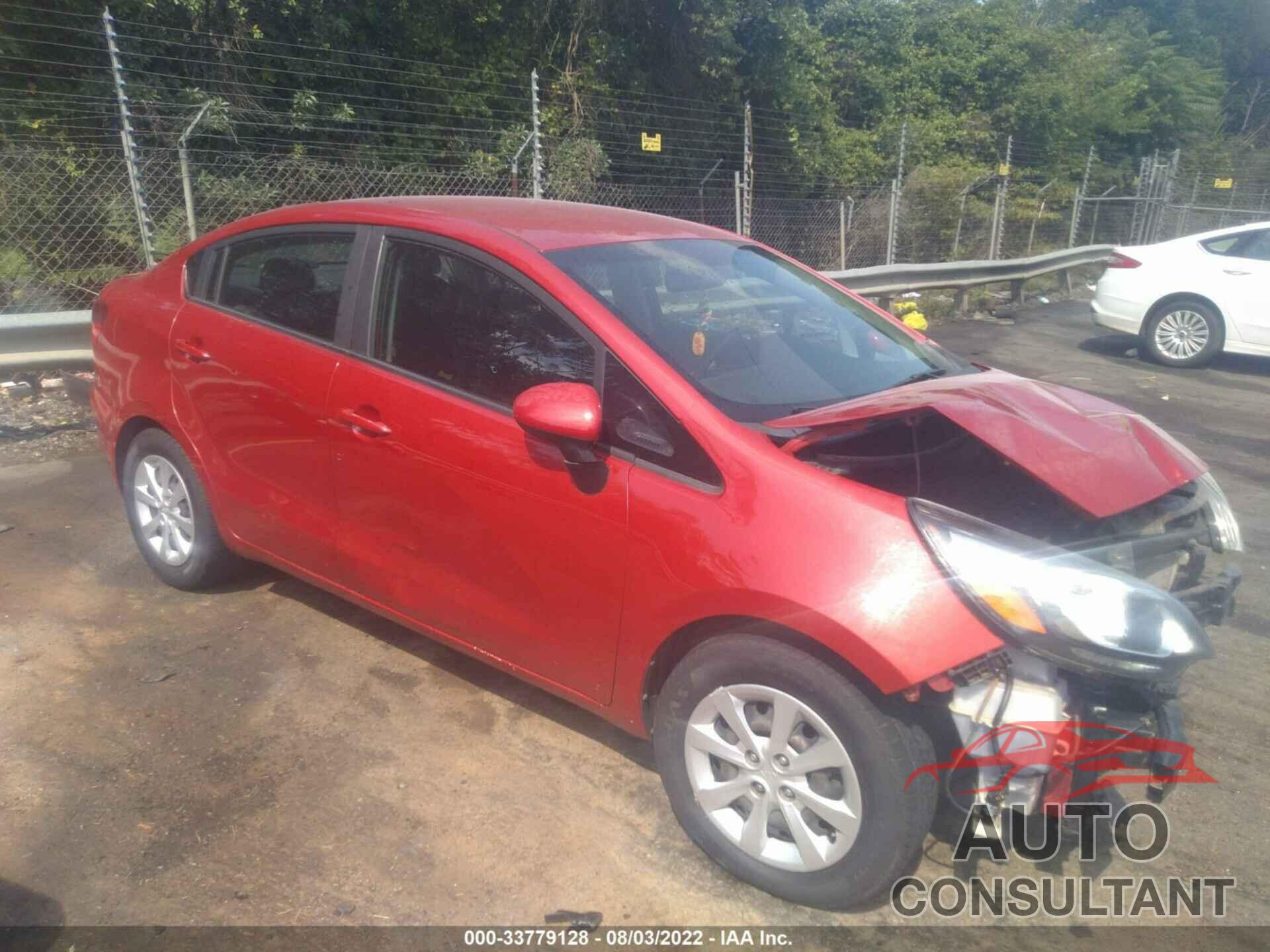 KIA RIO 2017 - KNADM4A3XH6021918