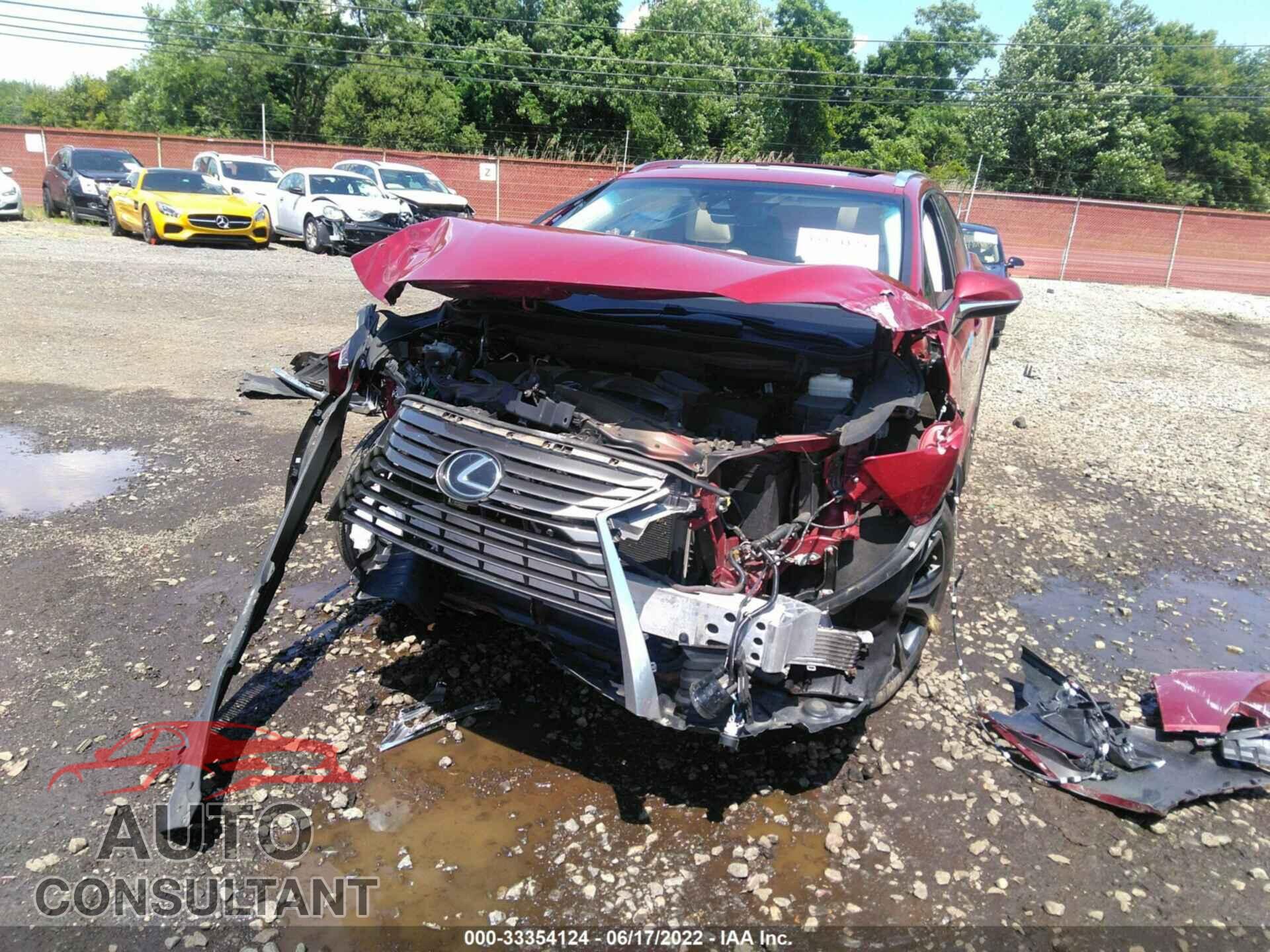 LEXUS RX 2017 - 2T2BZMCA5HC098255