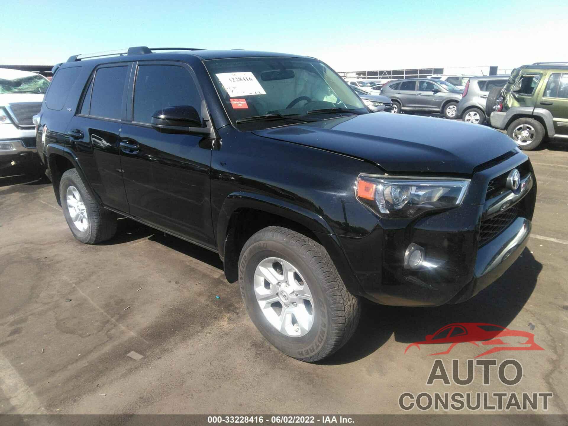 TOYOTA 4RUNNER 2019 - JTEBU5JR9K5697323