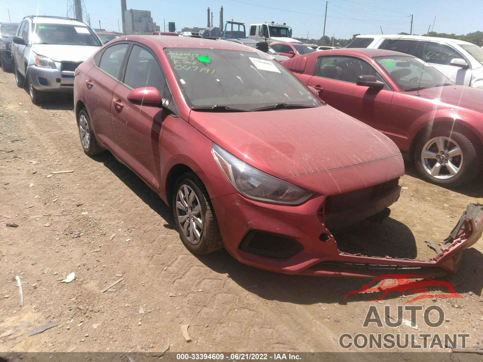 HYUNDAI ACCENT 2019 - 3KPC24A30KE047191