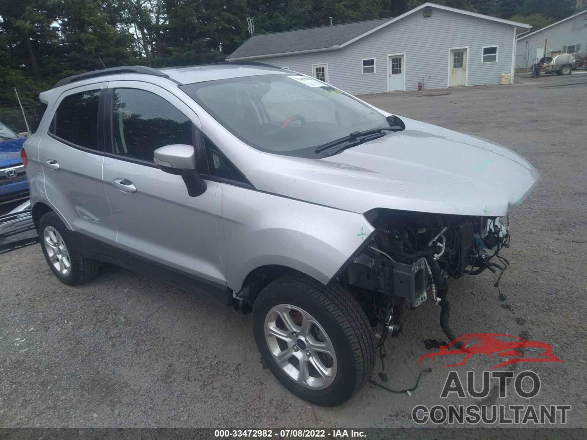 FORD ECOSPORT 2020 - MAJ6S3GL1LC390430