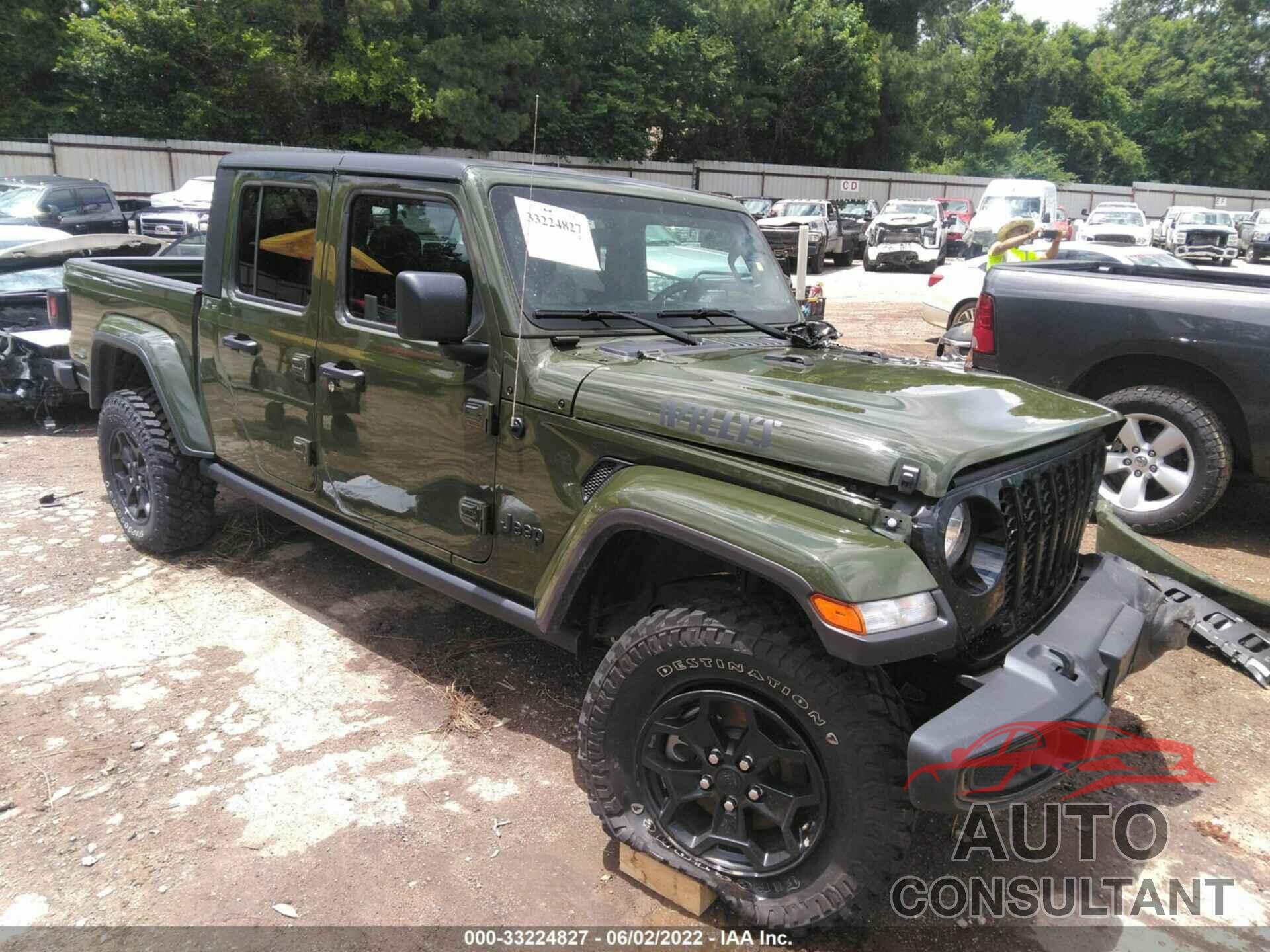 JEEP GLADIATOR 2022 - 1C6HJTAG4NL114805