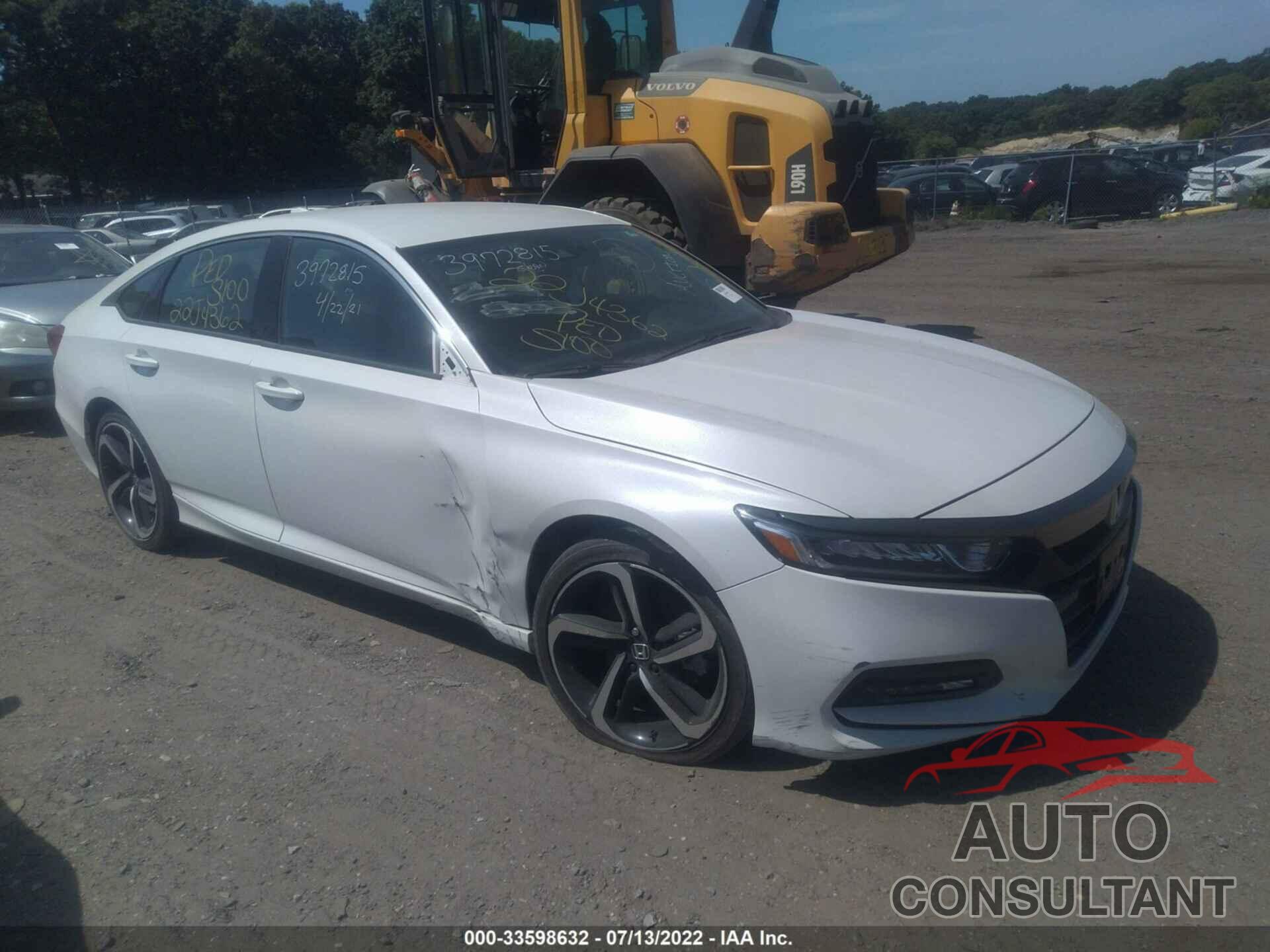 HONDA ACCORD SEDAN 2018 - 1HGCV1F30JA257453