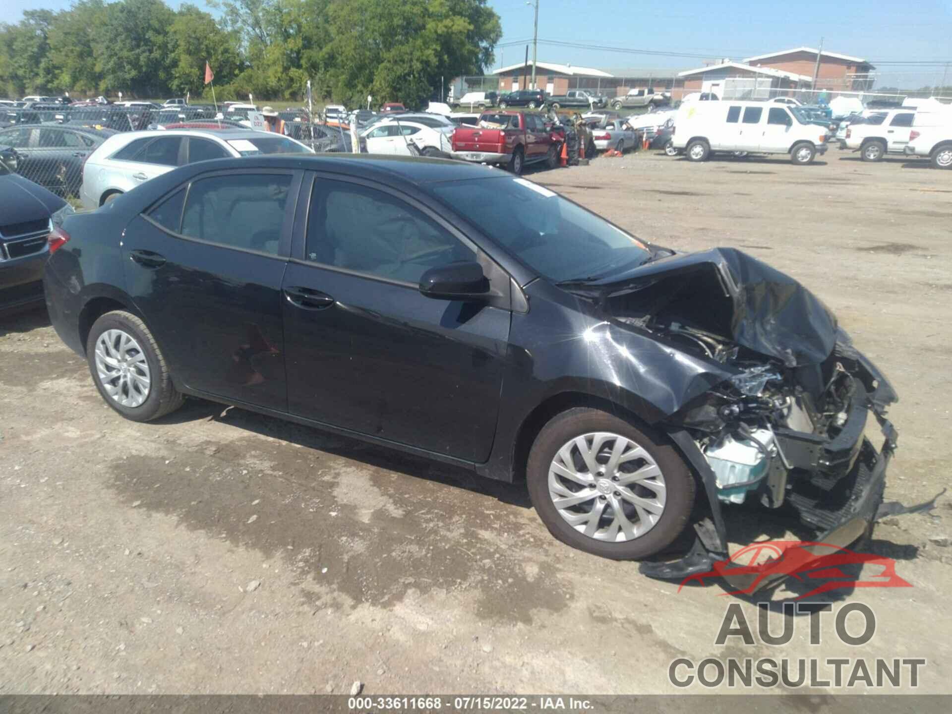 TOYOTA COROLLA 2018 - 2T1BURHE3JC987802