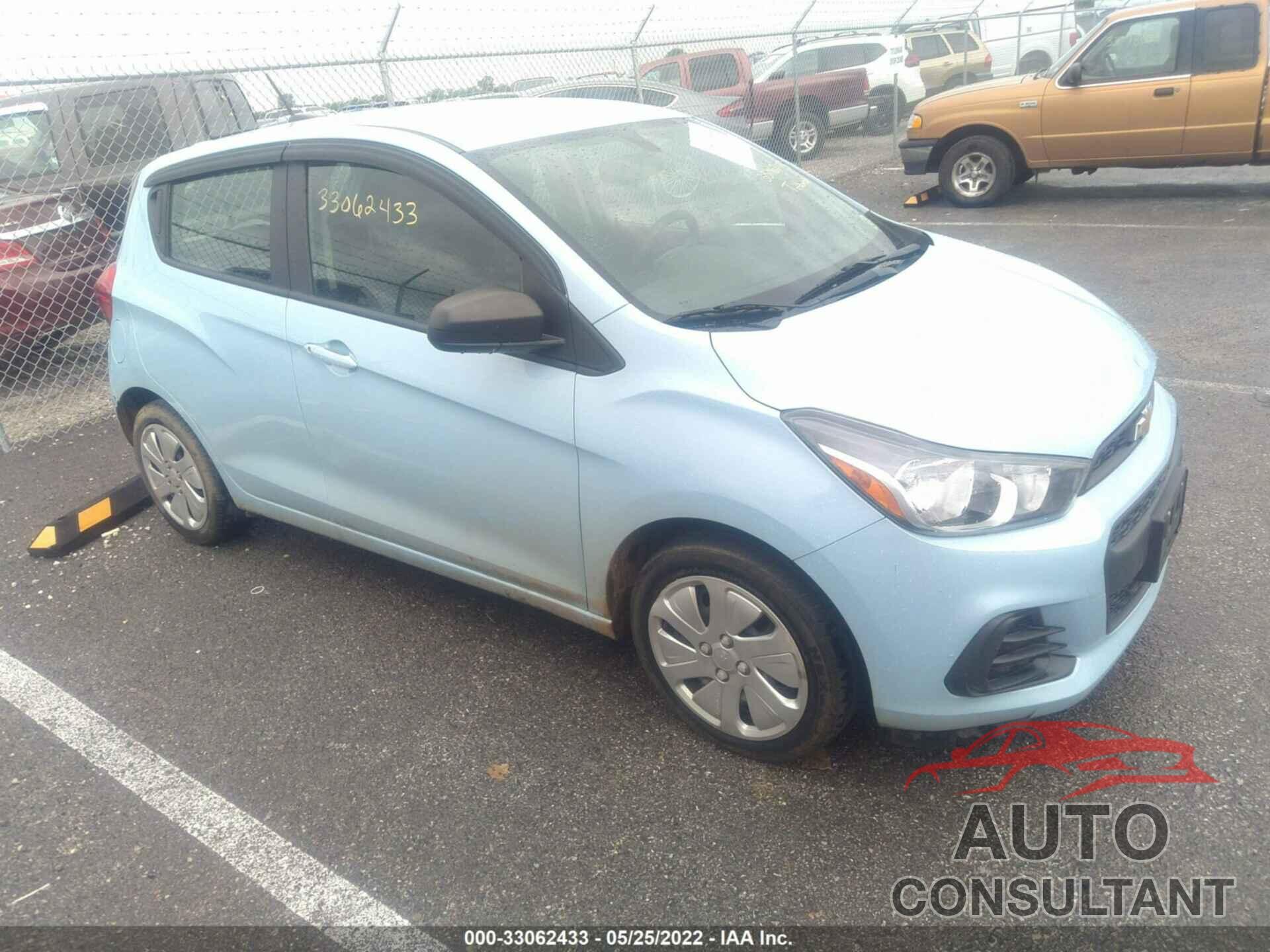 CHEVROLET SPARK 2016 - KL8CB6SA4GC539321