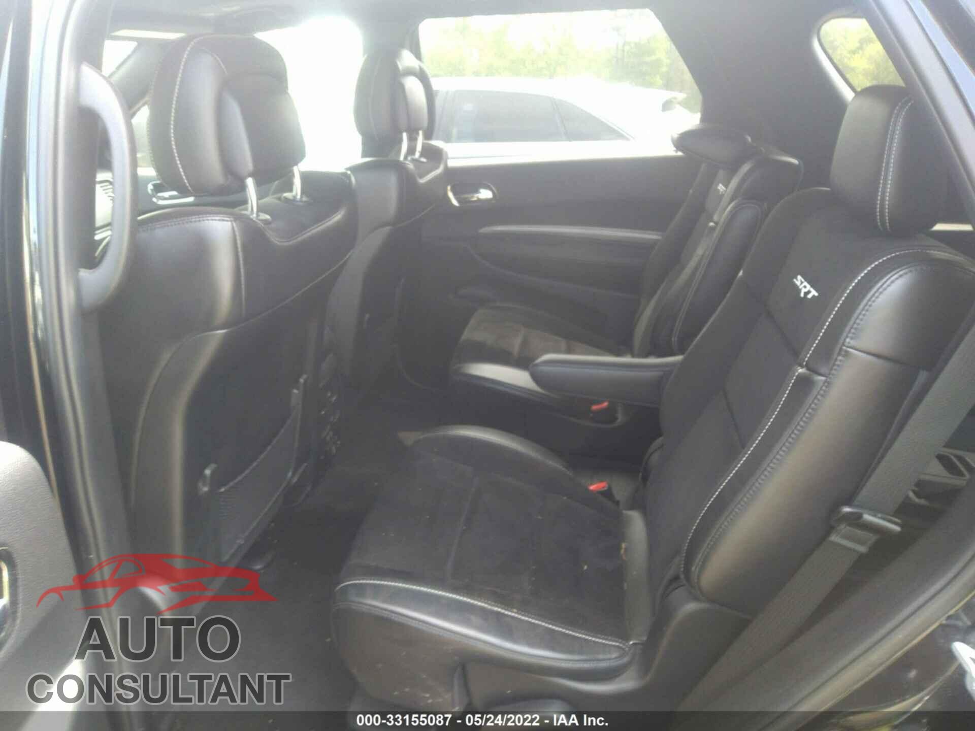 DODGE DURANGO 2018 - 1C4SDJGJ3JC156101