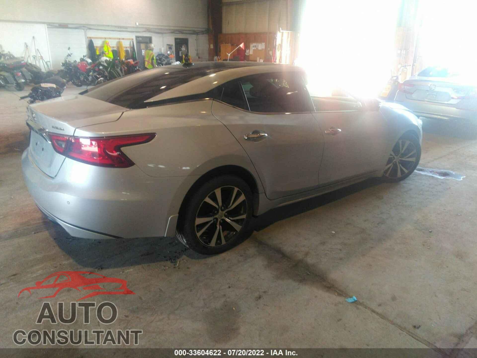 NISSAN MAXIMA 2018 - 1N4AA6AP3JC370767