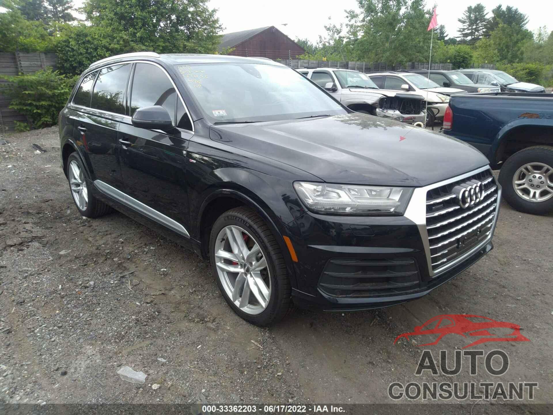 AUDI Q7 2017 - WA1WAAF71HD034920