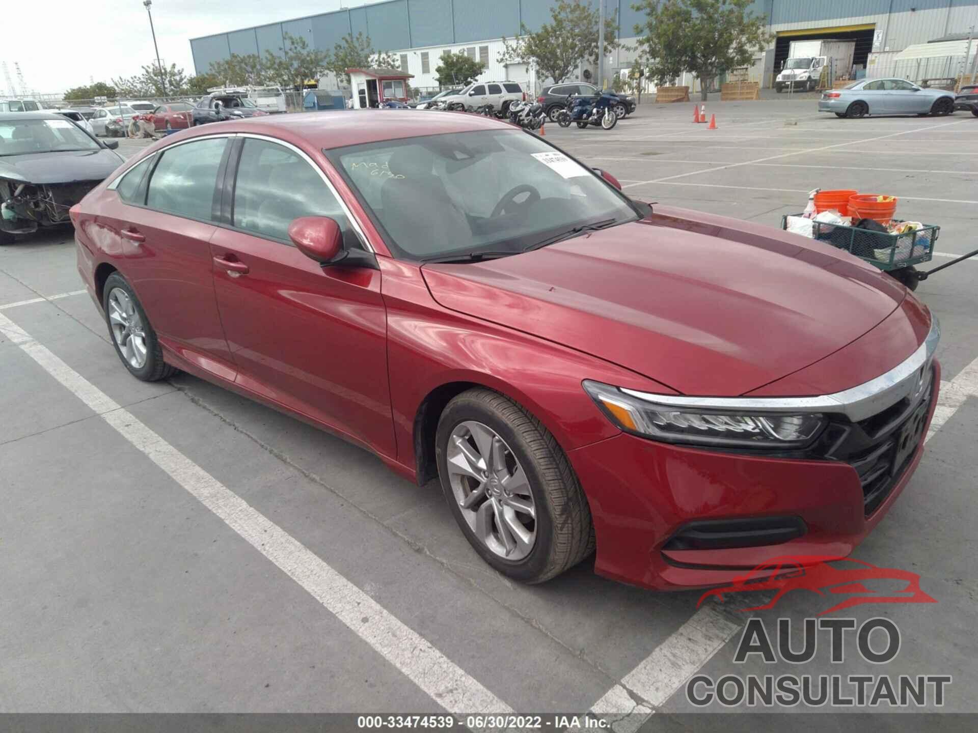 HONDA ACCORD SEDAN 2018 - 1HGCV1F13JA080833