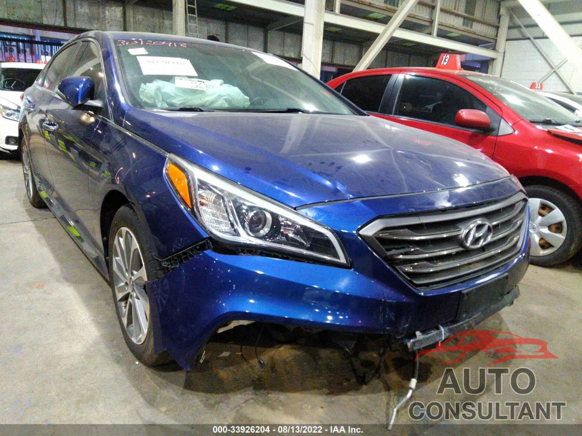 HYUNDAI SONATA 2016 - 00PE34AF7GH334658
