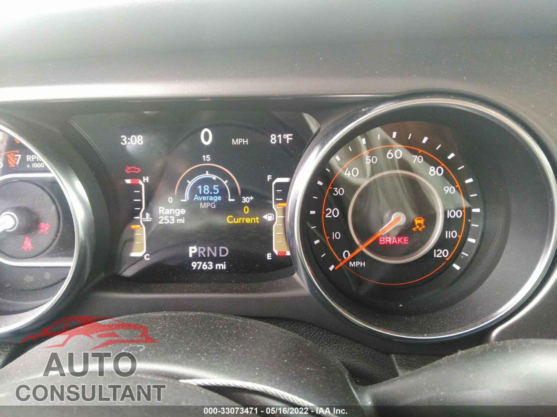 JEEP GLADIATOR 2021 - 1C6HJTAG0ML598597