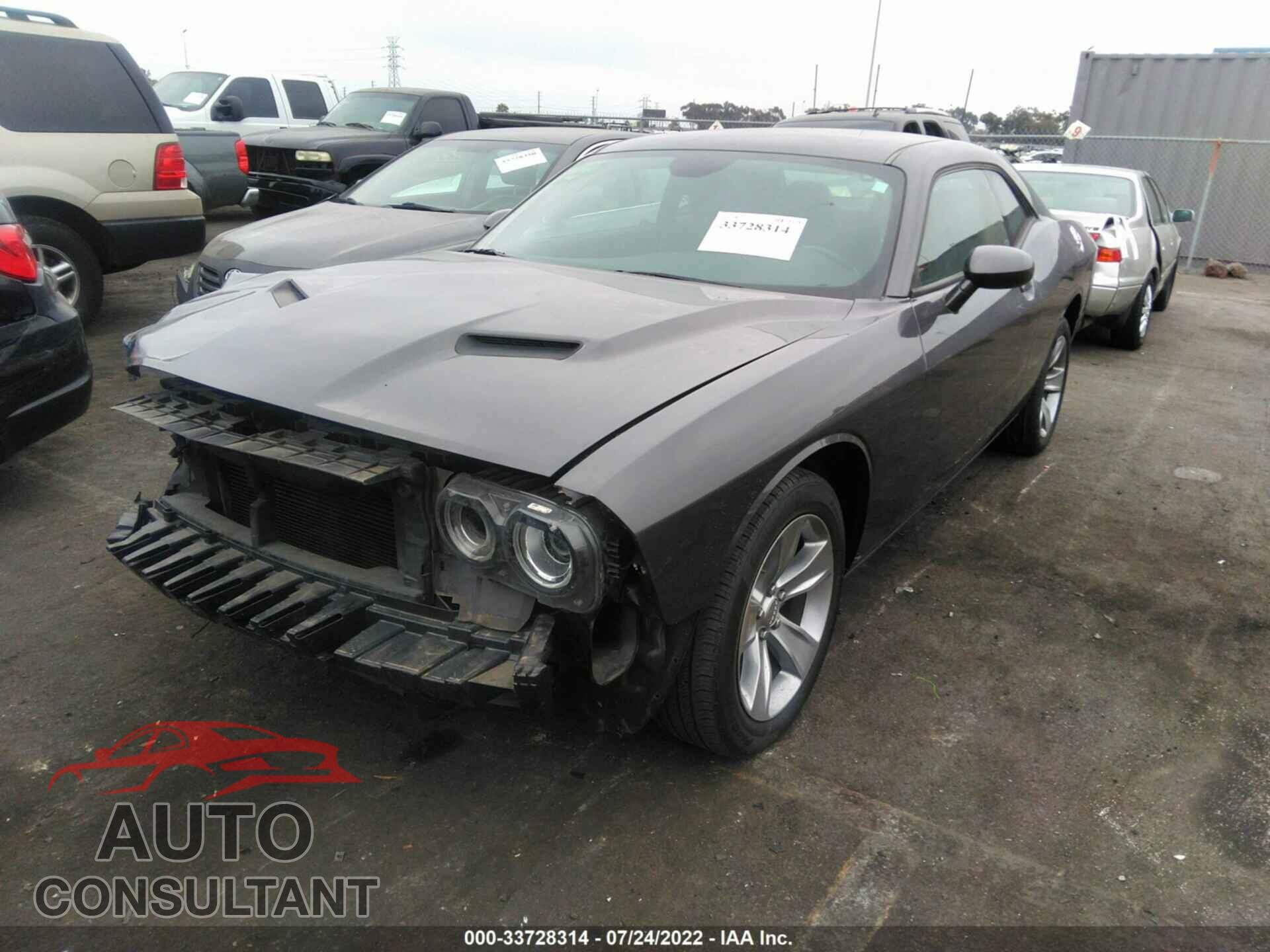 DODGE CHALLENGER 2016 - 2C3CDZAG8GH338760