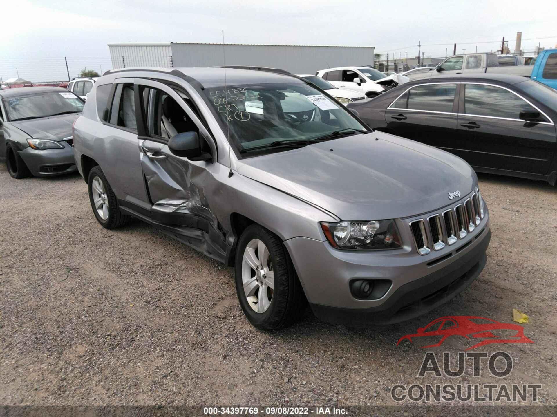 JEEP COMPASS 2017 - 1C4NJCBA4HD147436