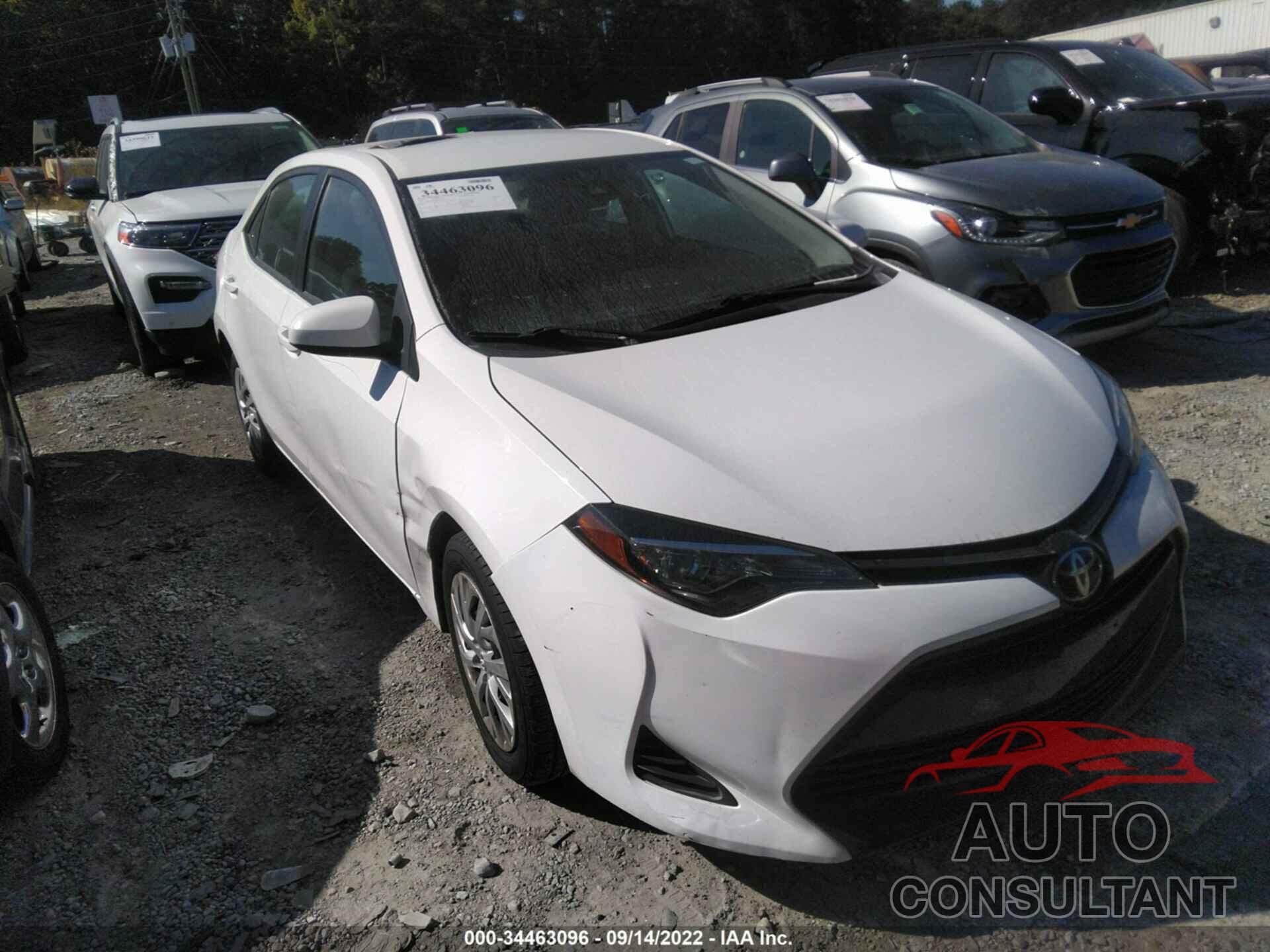 TOYOTA COROLLA 2019 - 2T1BURHE9KC233692