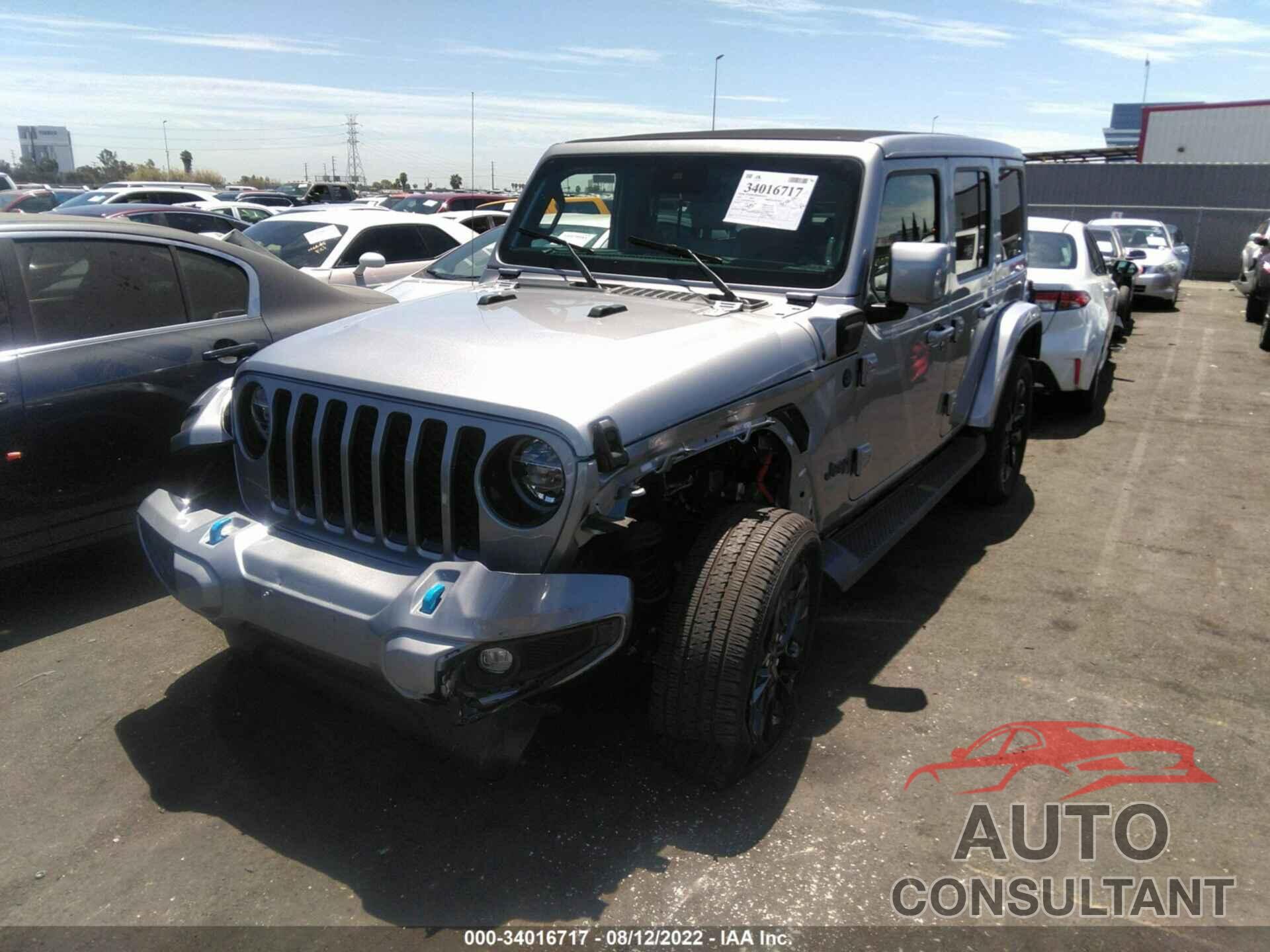 JEEP WRANGLER 4XE 2021 - 1C4JJXP64MW789020