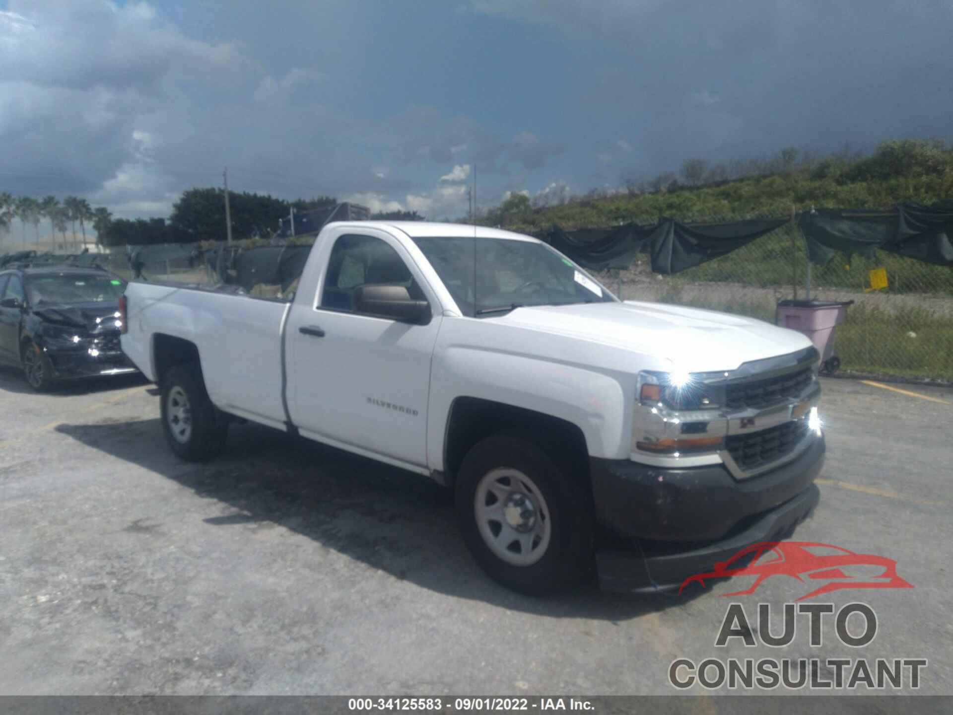 CHEVROLET SILVERADO 1500 2018 - 1GCNCNEH5JZ103680