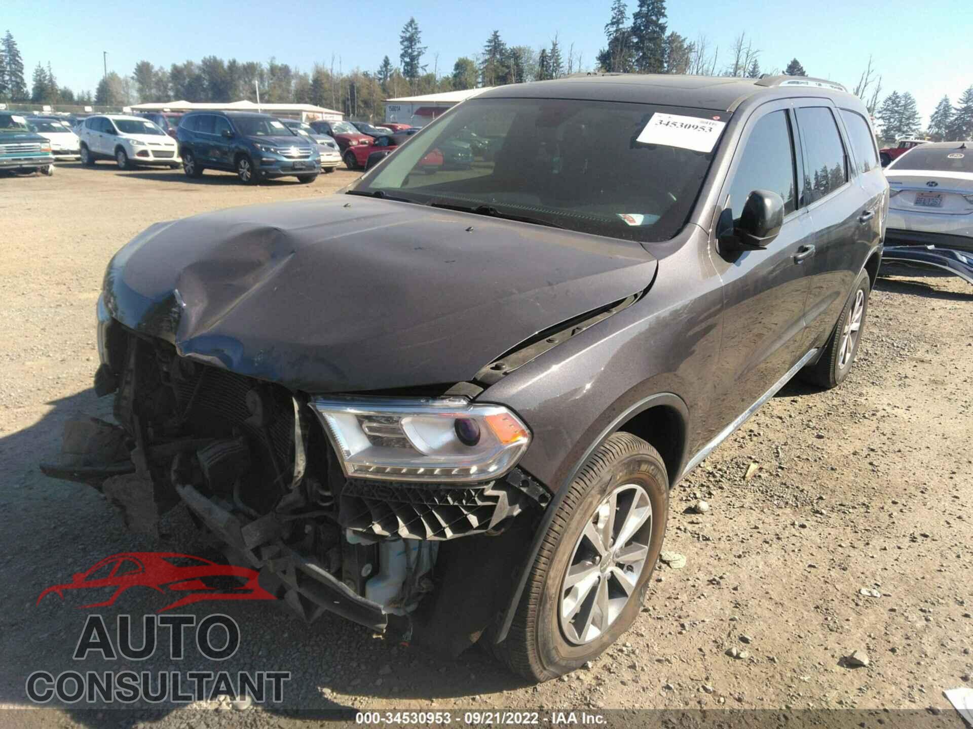 DODGE DURANGO 2016 - 1C4RDJDG4GC393244