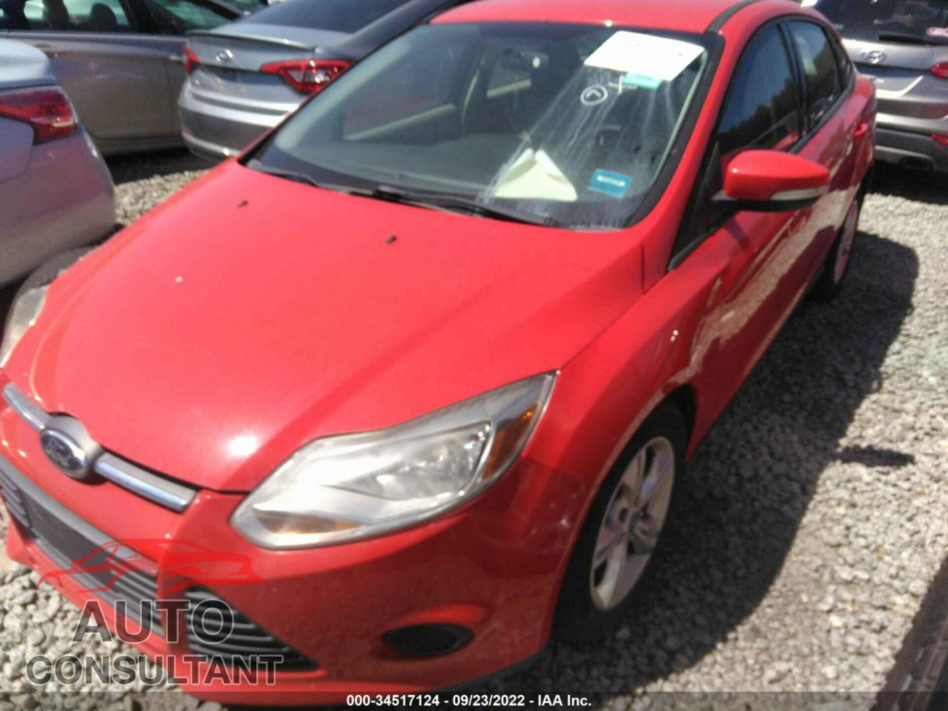 FORD FOCUS 2013 - 1FADP3F26DL128695