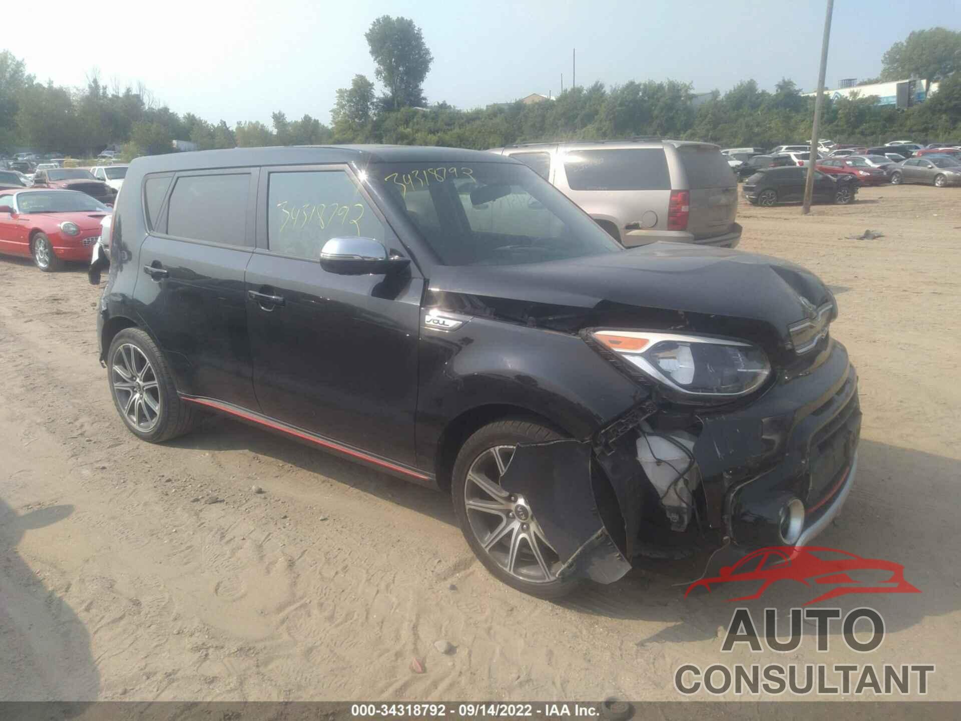 KIA SOUL 2018 - KNDJX3AA4J7898555
