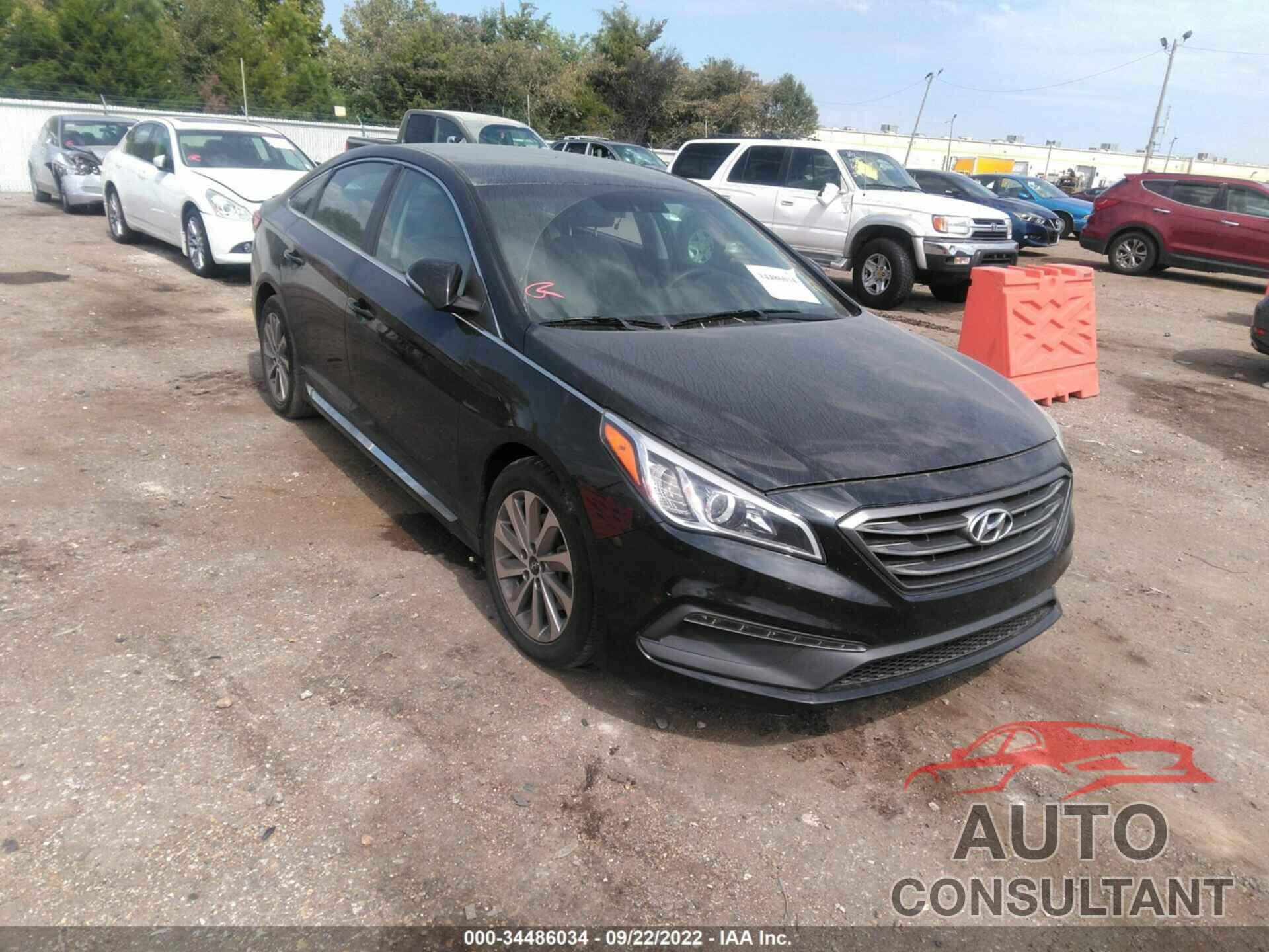 HYUNDAI SONATA 2017 - 5NPE34AF9HH572691