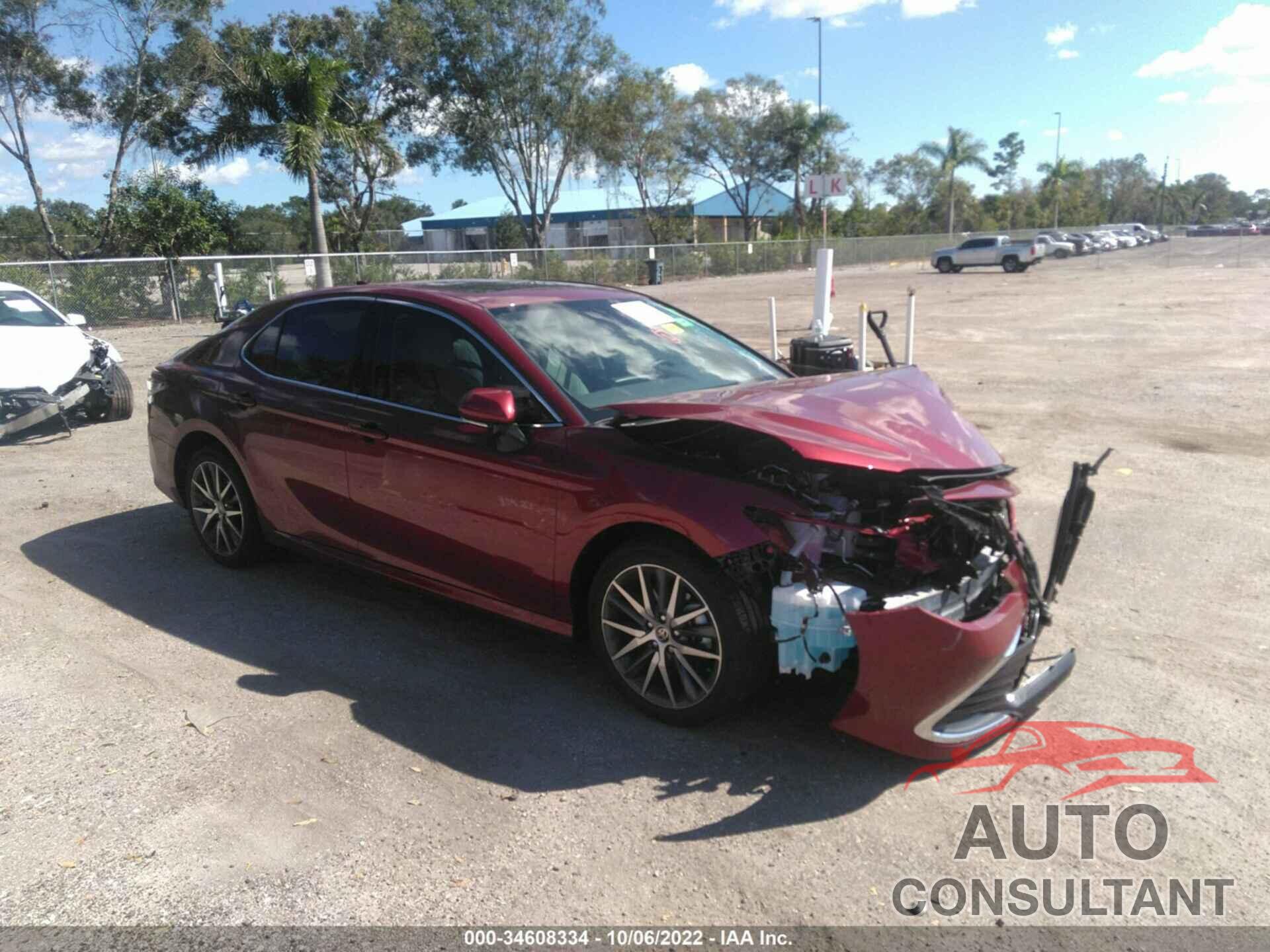 TOYOTA CAMRY 2022 - 4T1F31AKXNU041609