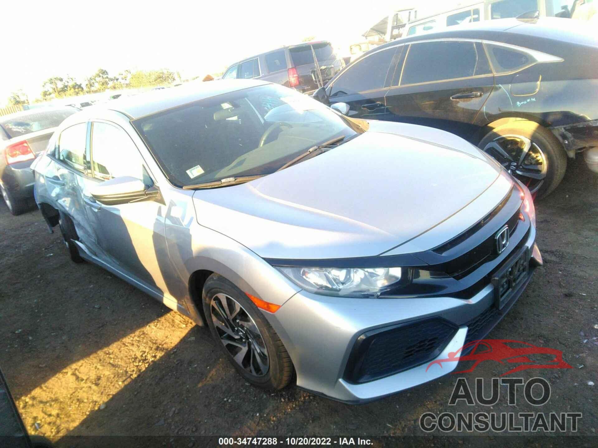 HONDA CIVIC HATCHBACK 2018 - SHHFK7H26JU426358