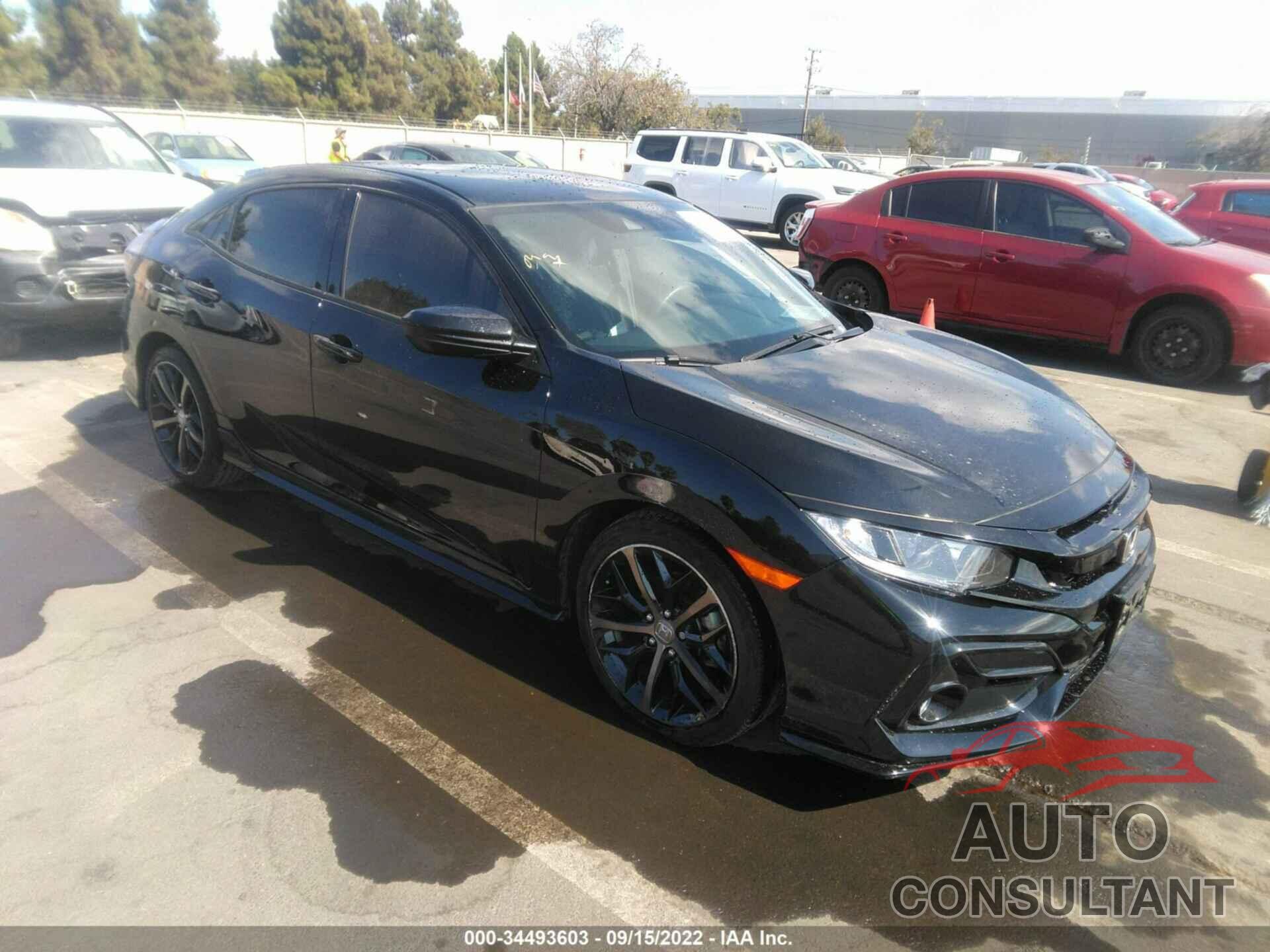 HONDA CIVIC HATCHBACK 2021 - SHHFK7H48MU419028