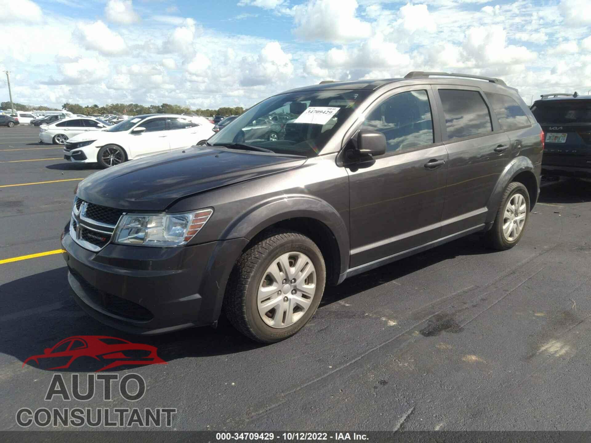 DODGE JOURNEY 2016 - 3C4PDCAB6GT215271