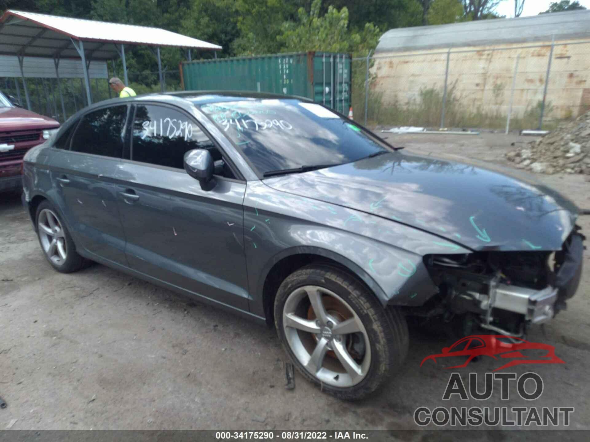 AUDI A3 2016 - WAUB8GFF8G1026398